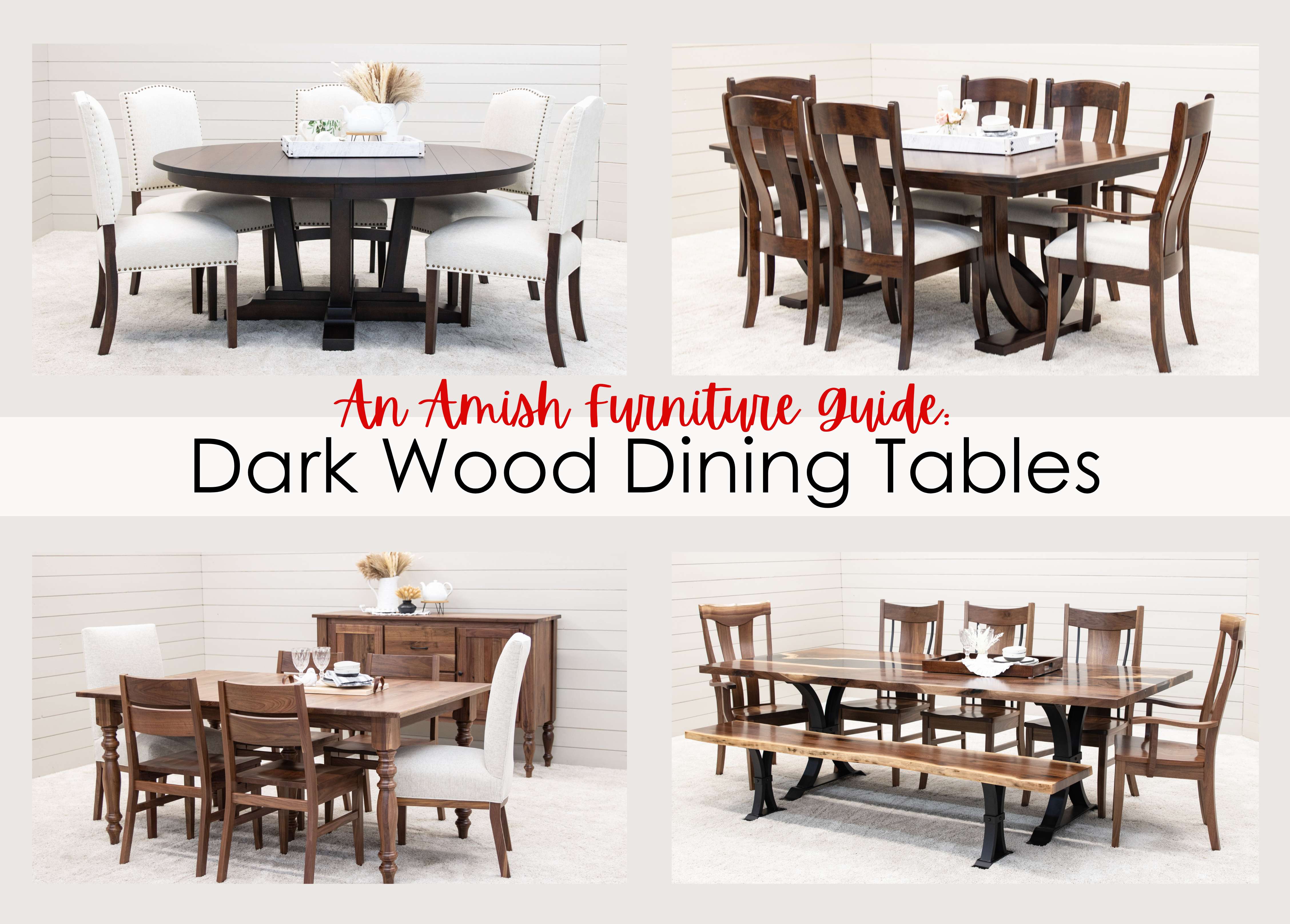 Dark Wood Dining Table Ideas
