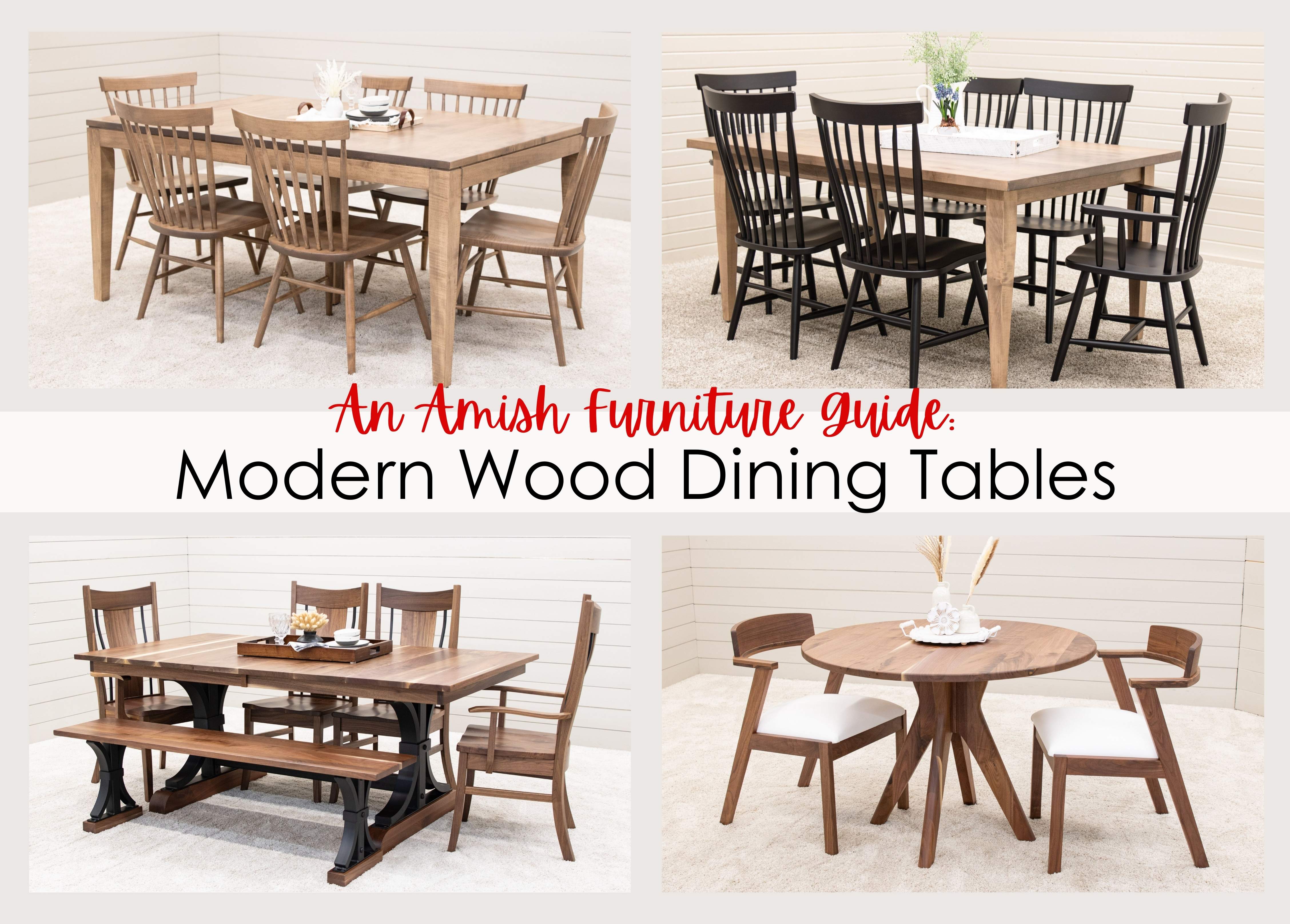 Browse Contemporary Wooden Dining Table Ideas in our Modern Wood Dining Tables Guide