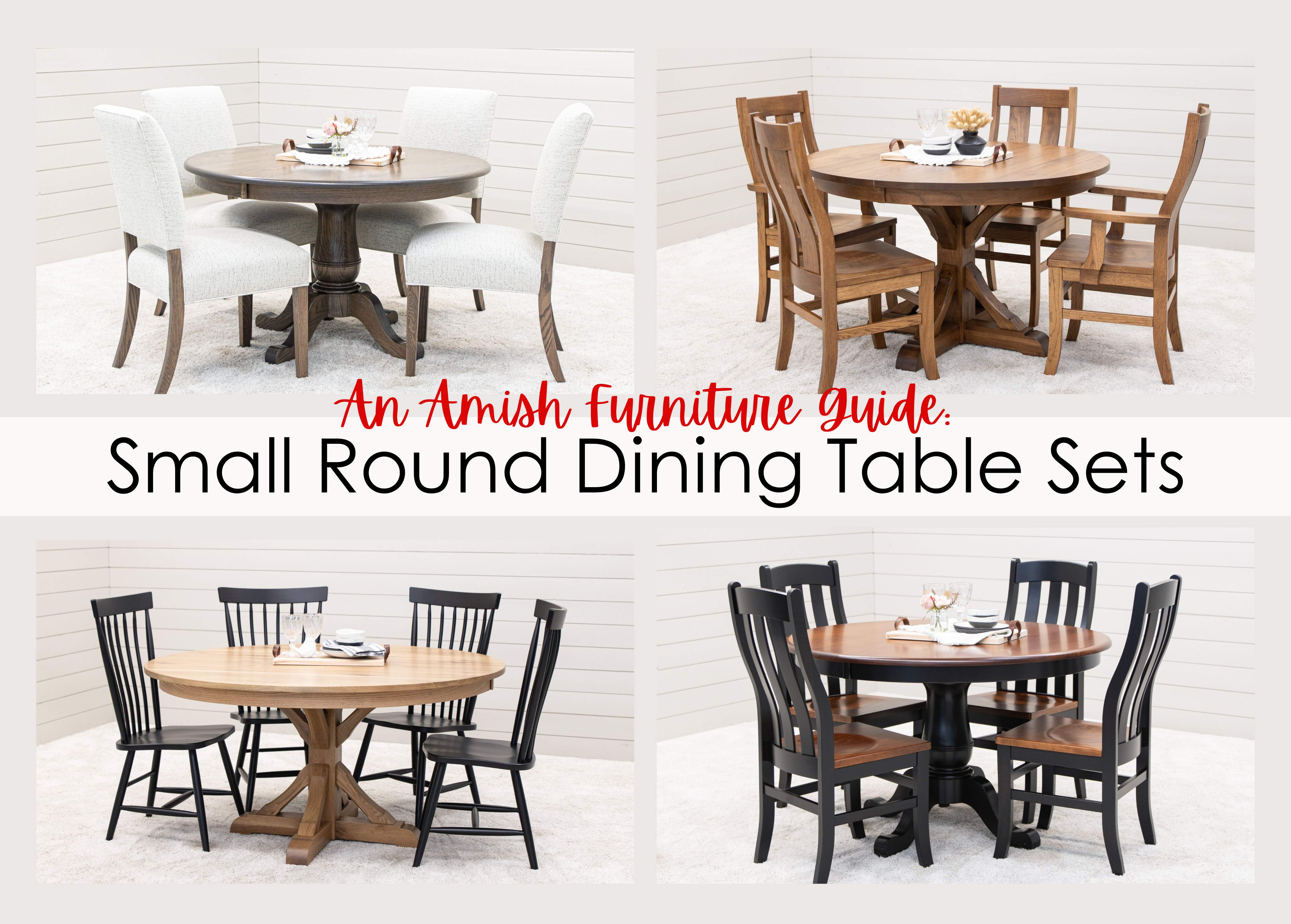 Small Round Dining Table Sets