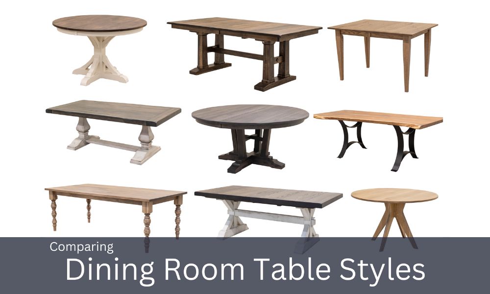 A Quick Guide to Different Dining Room Table Styles