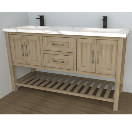 60 Inch Bathroom Vanities