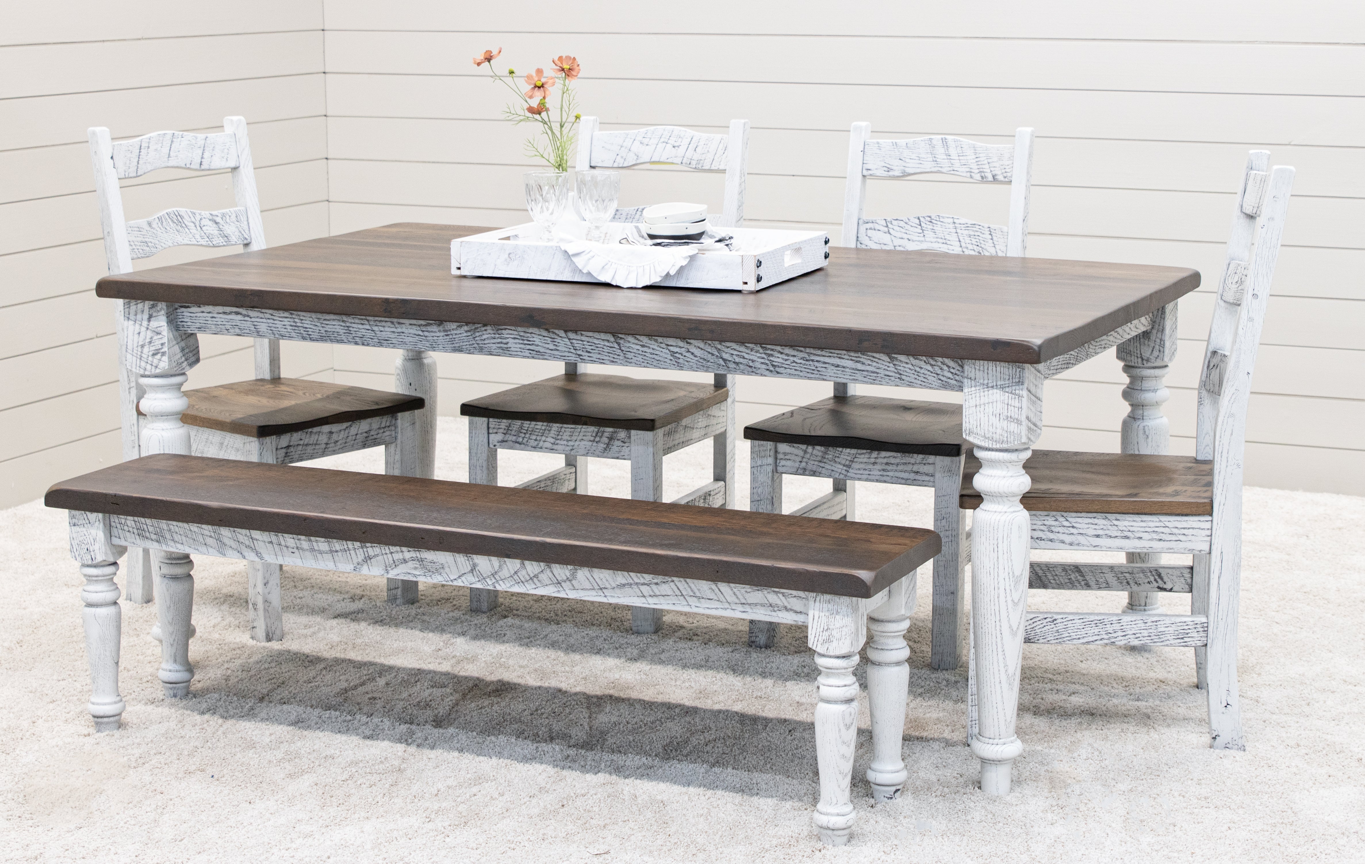 Belmont Reclaimed Wood Dining Set