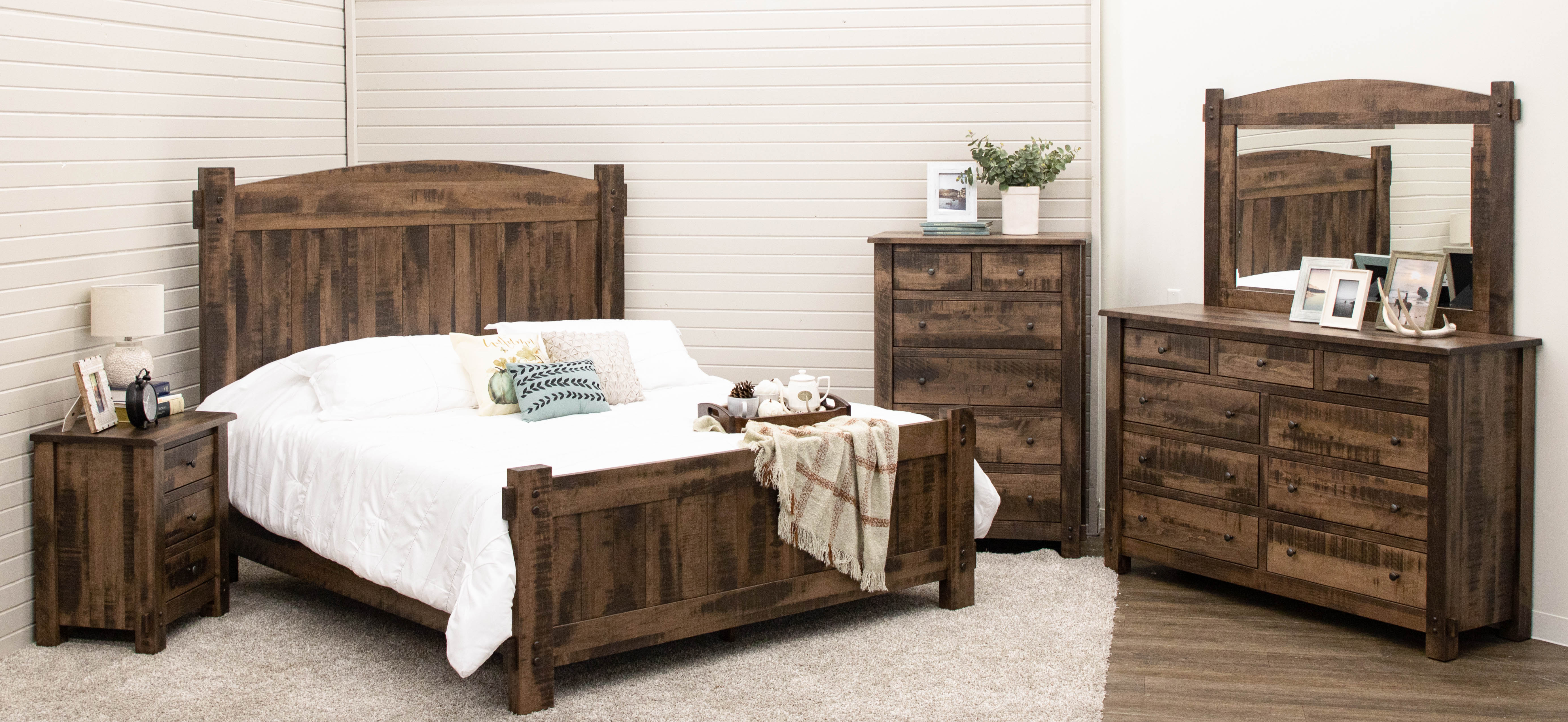 DCF Roughsawn Rustic Bedroom Furniture