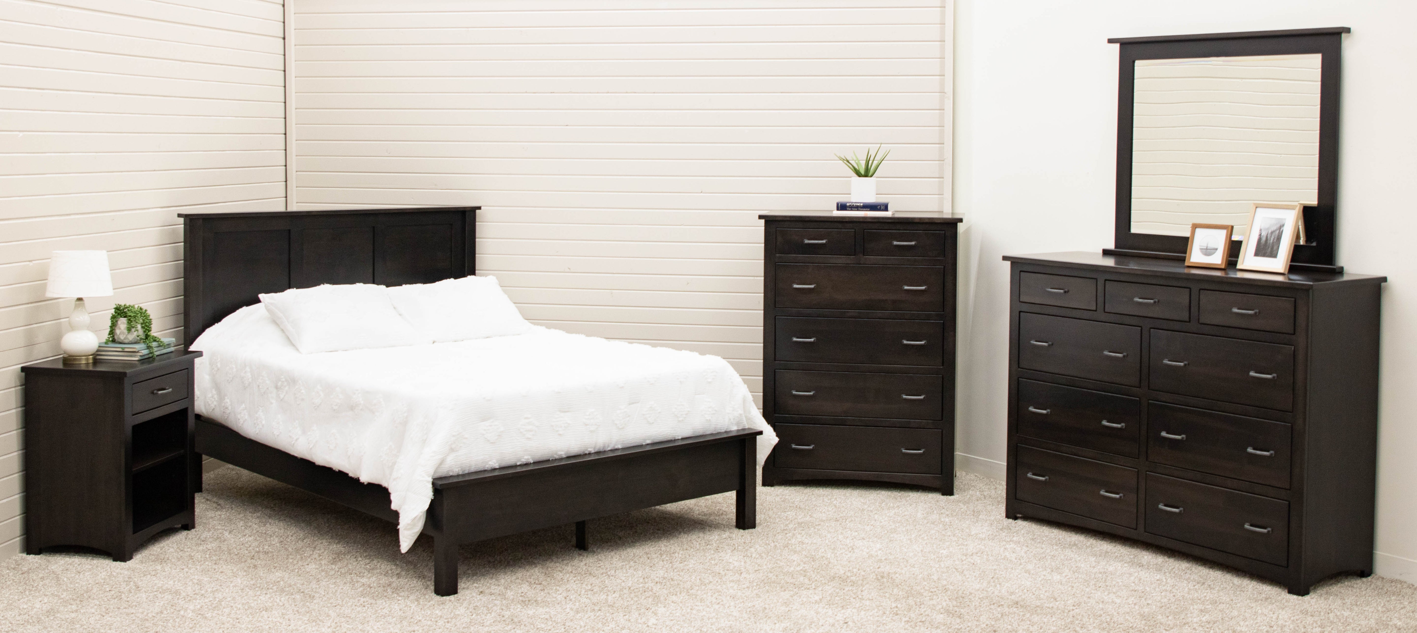 Weston Modern Shaker Amish Bedroom Set