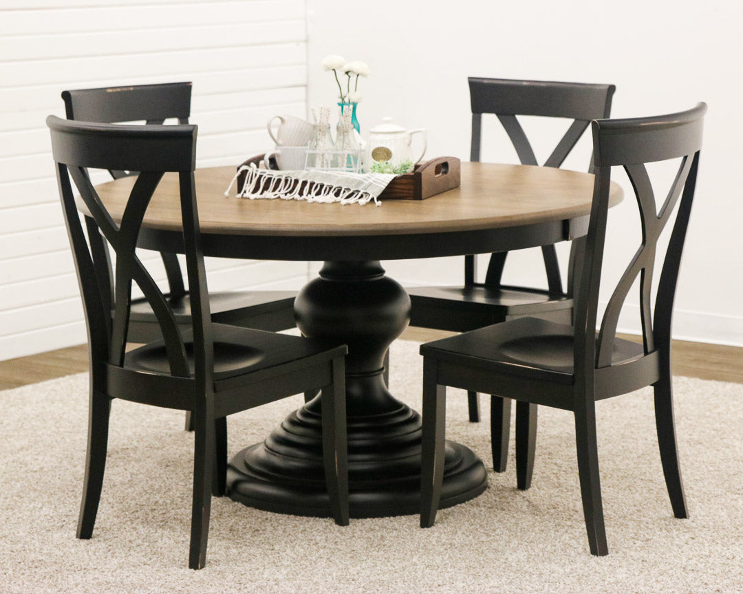 Global Pedestal Dining Set