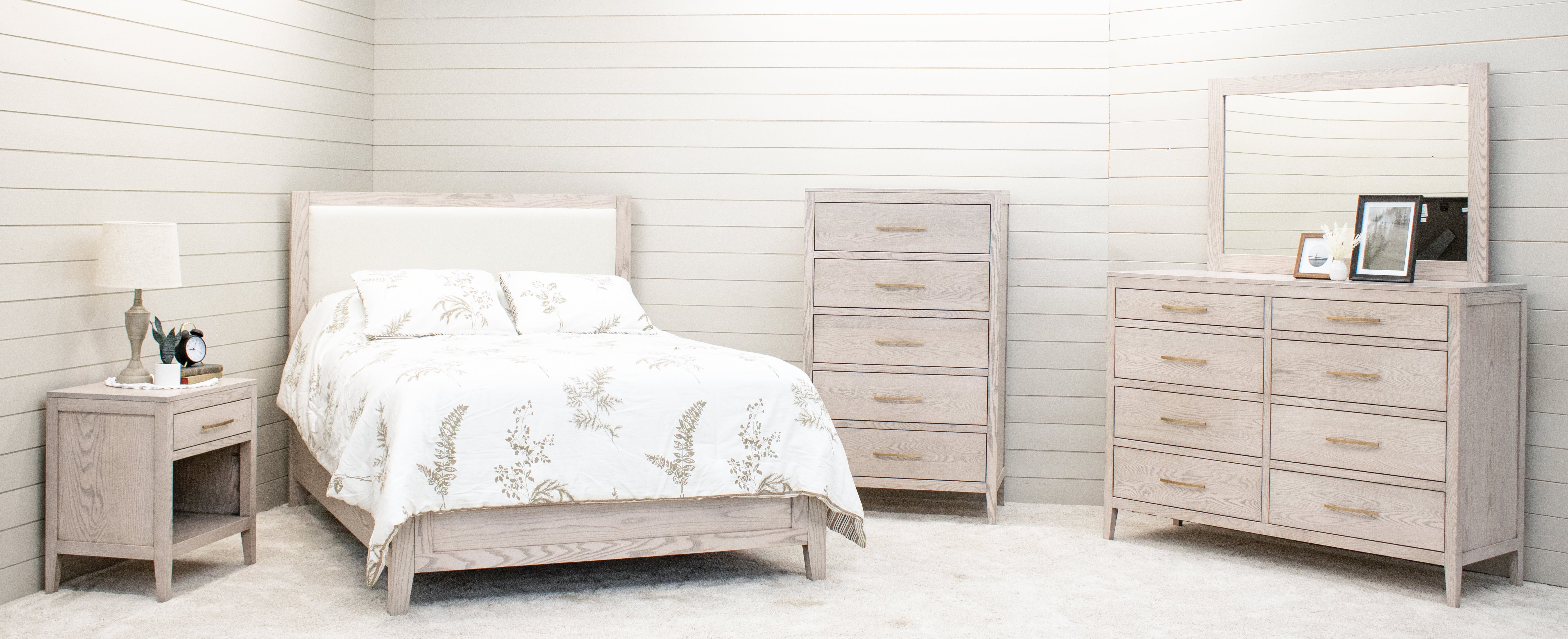 Hilton Mid Century Modern Bedroom Set