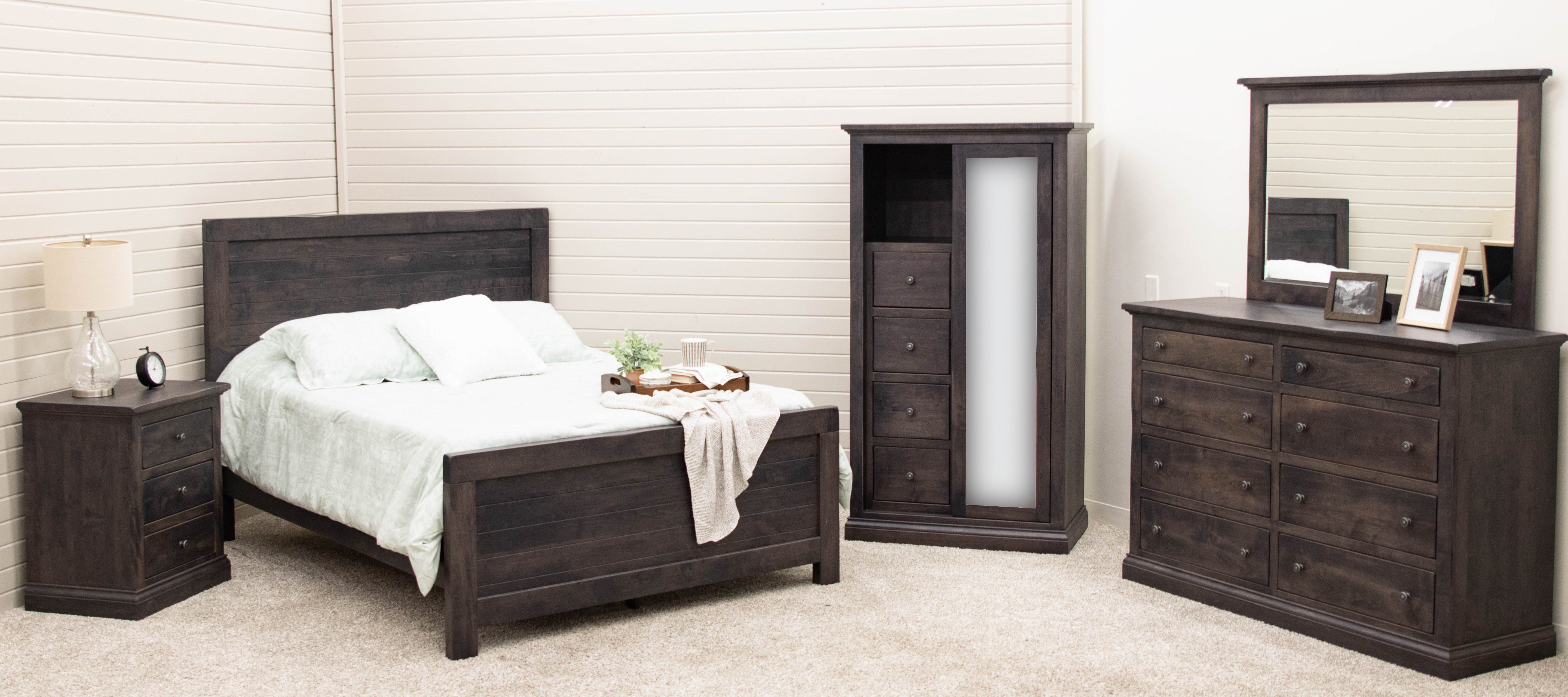Portland Rustic Modern Bedroom Set
