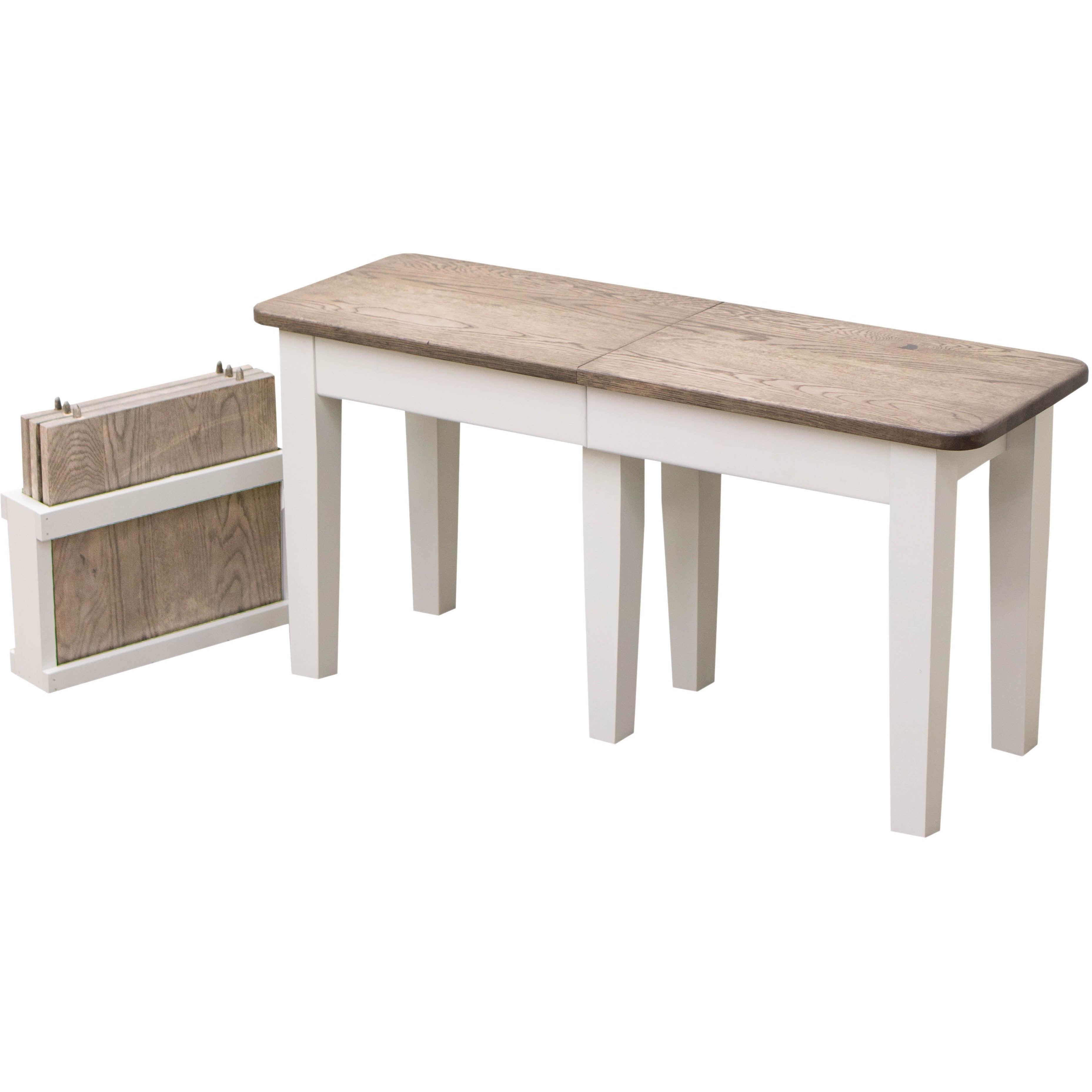 Shaker Extend-A-Bench, 3'-6'
