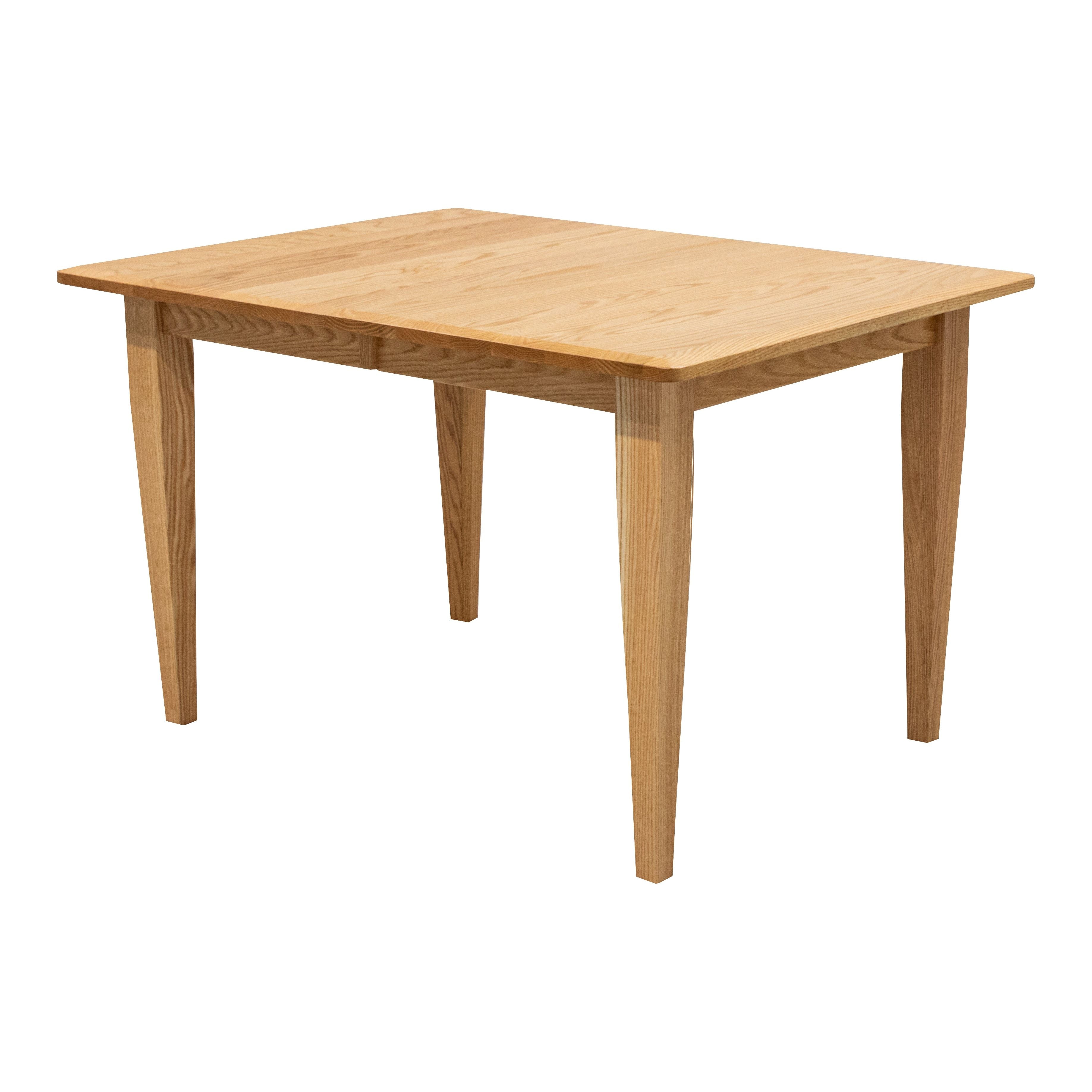 Lakeland Shaker Oak Wood Small Rectangle Kitchen Table | S-2