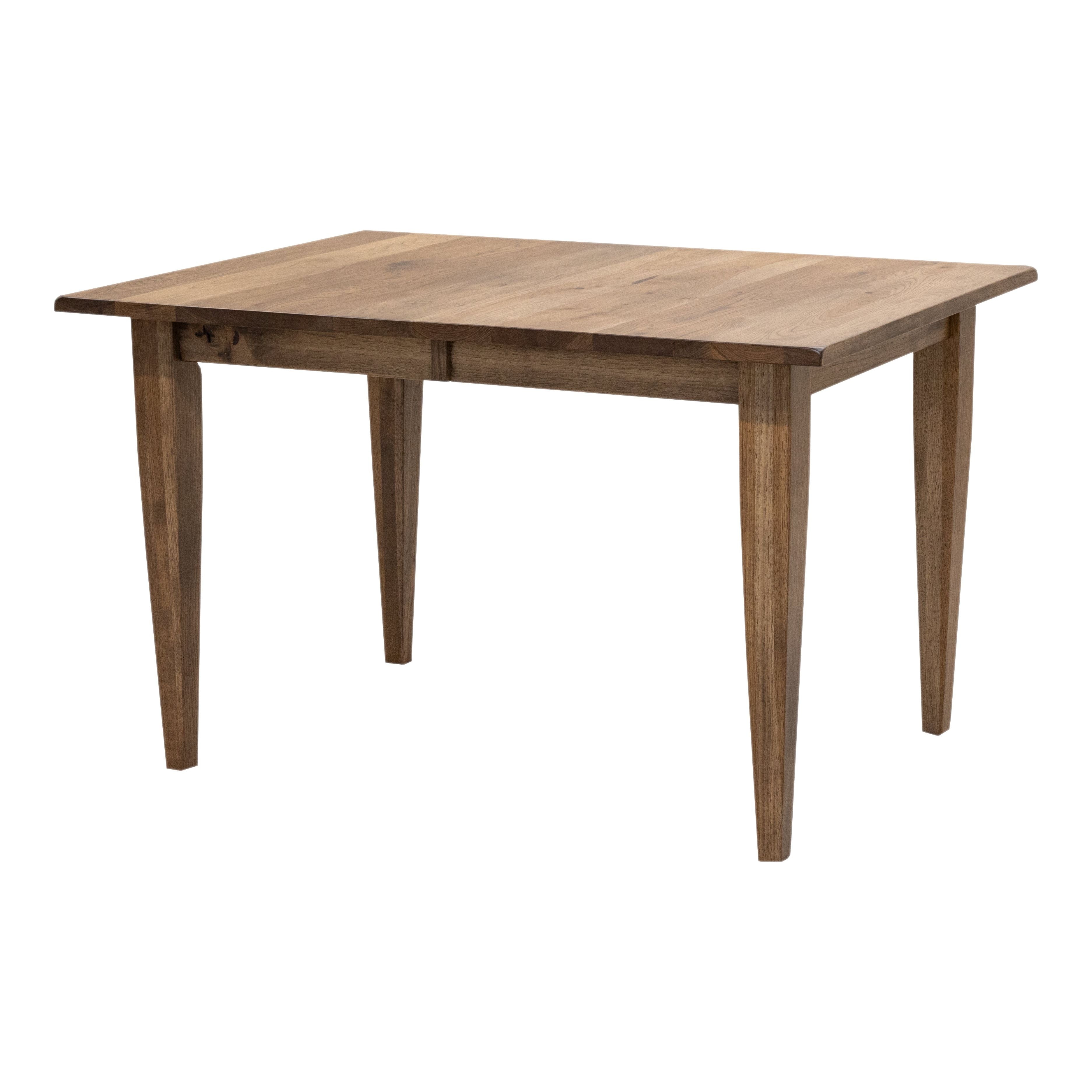 Lakeland Shaker Hickory Wood Small Rectangle Kitchen Table | CO