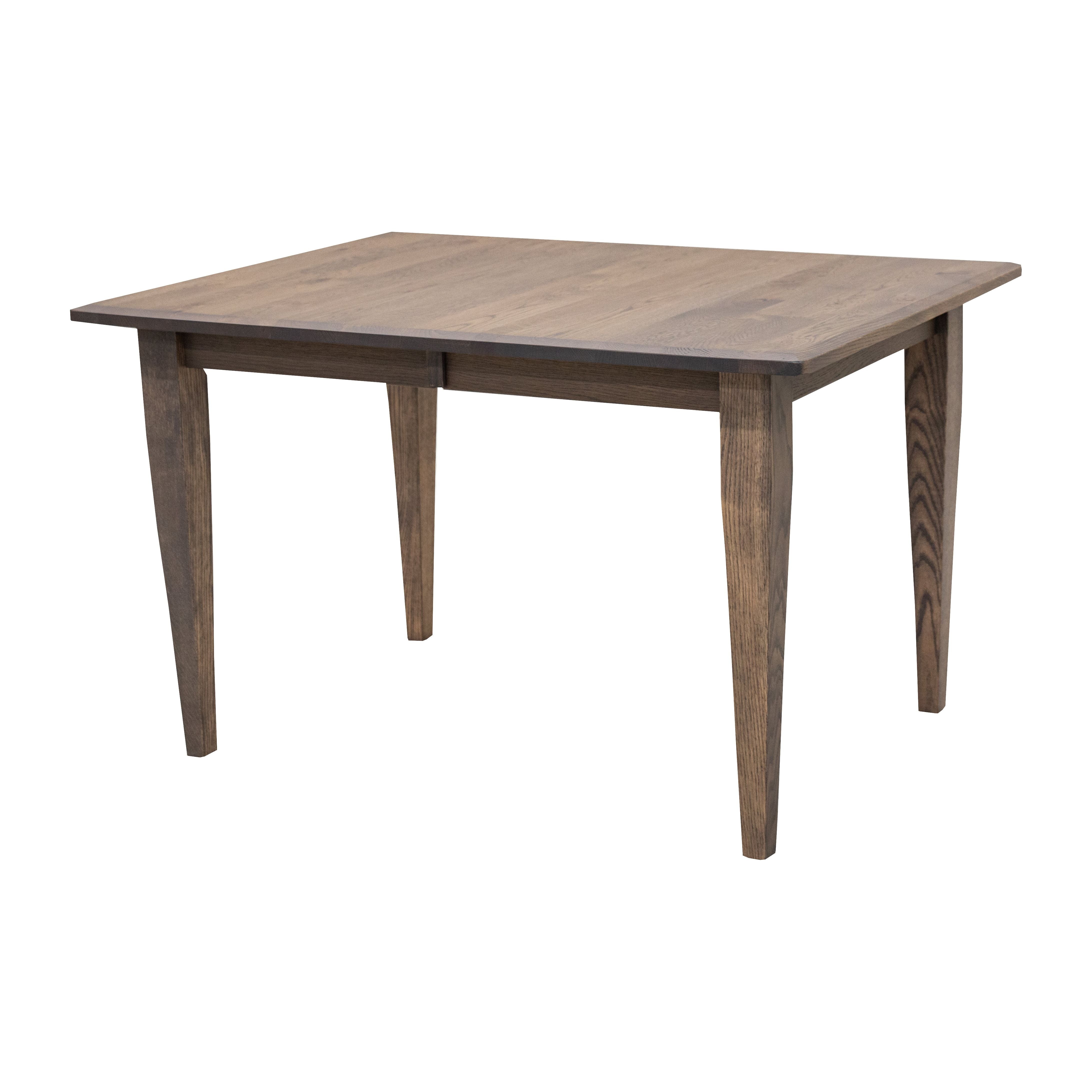 Lakeland Small Extendable White Oak Dining Table Set for 4-6