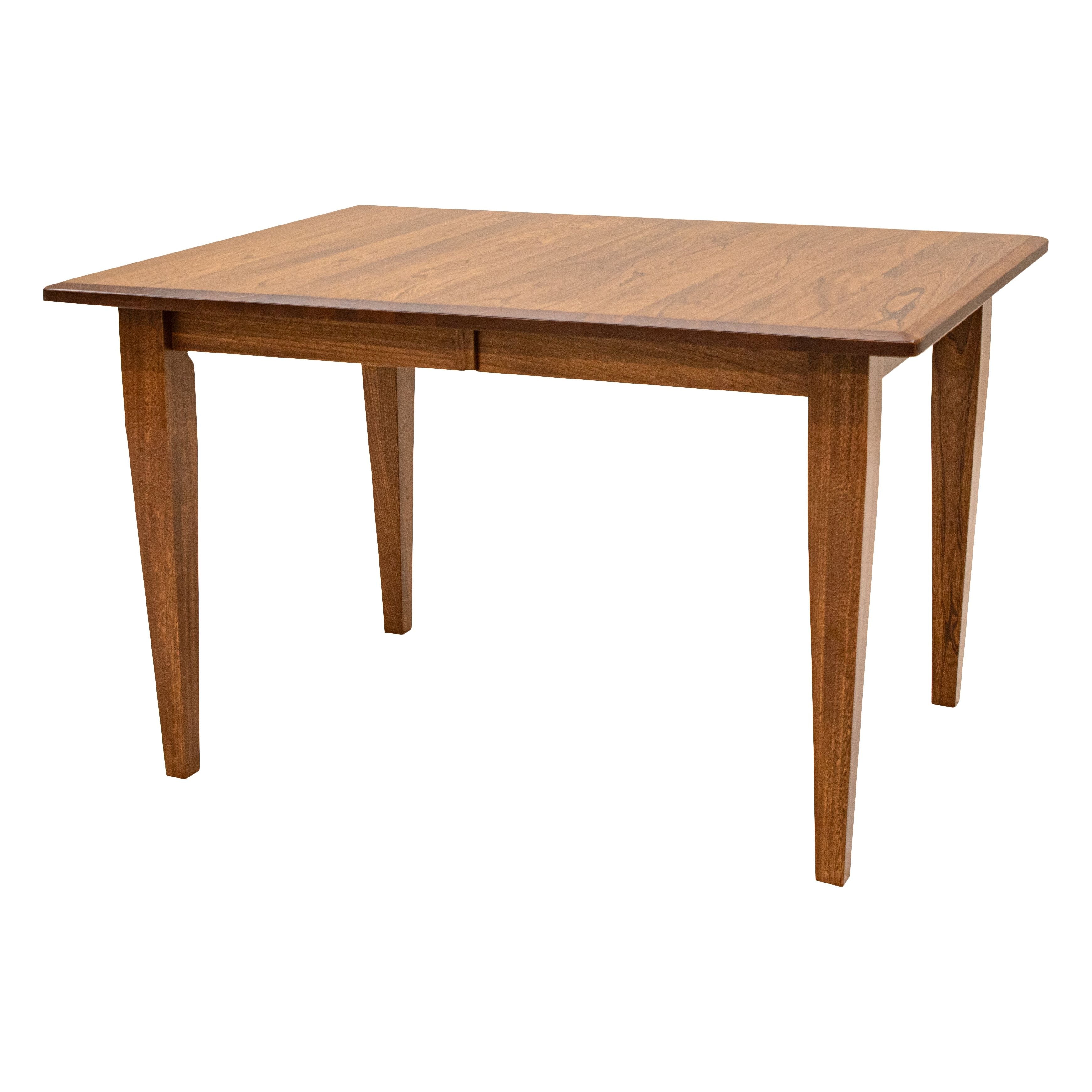 Lakeland Shaker Elm Wood Small Rectangle Kitchen Table | MC