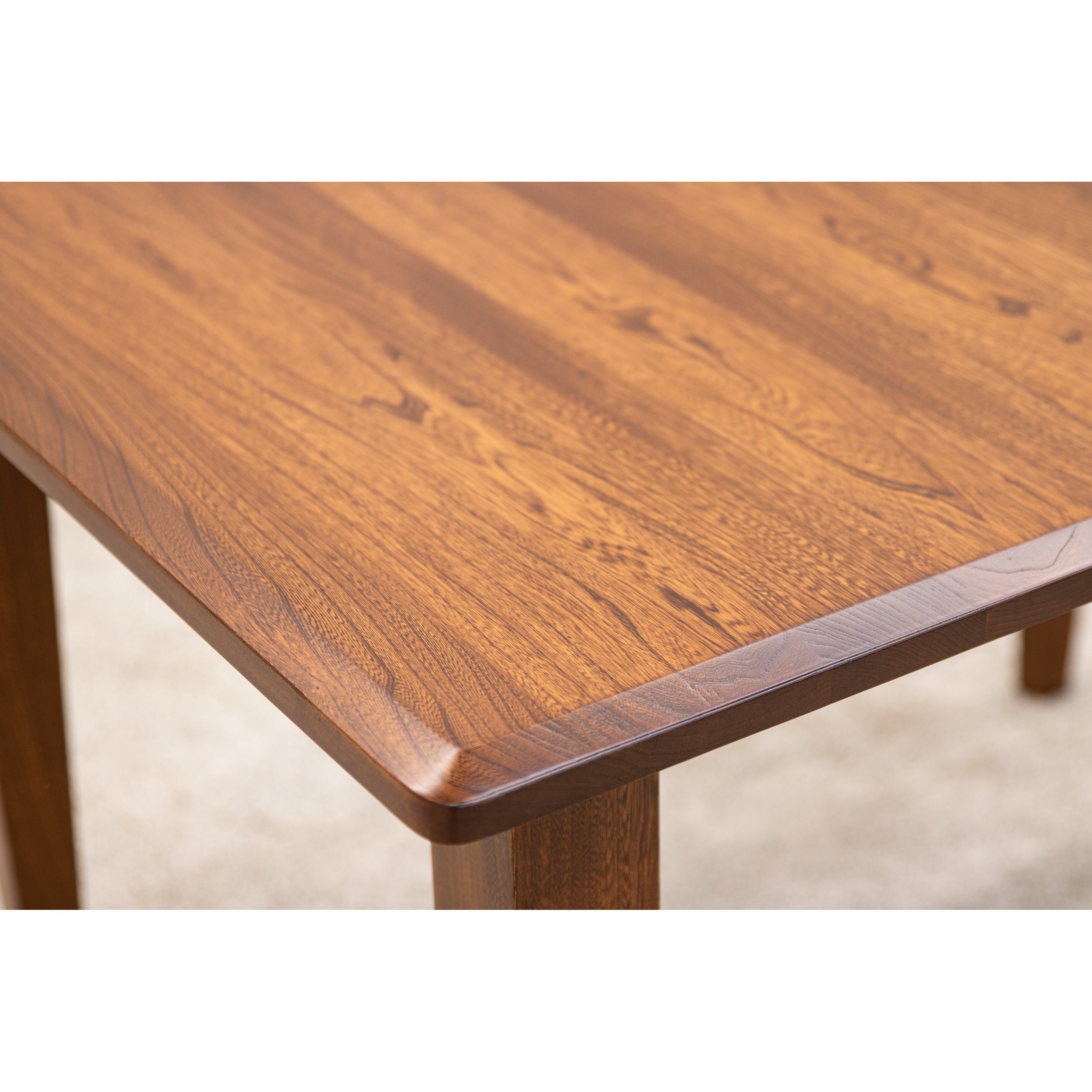 Lakeland Shaker Elm Wood Small Rectangle Kitchen Table | MC