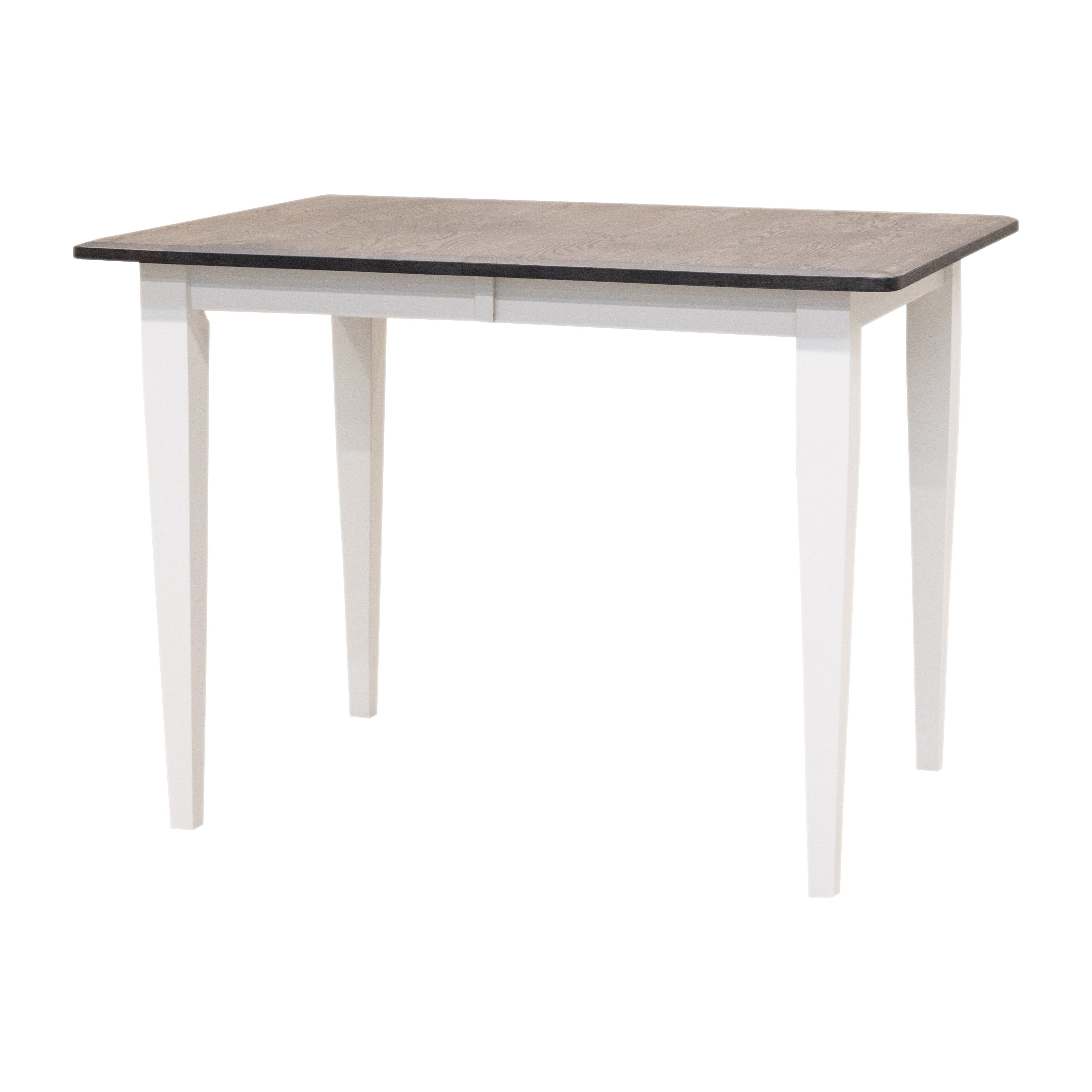 Camden Shaker White & Wood Extending Pub Table | M-DW&RWO-GRB