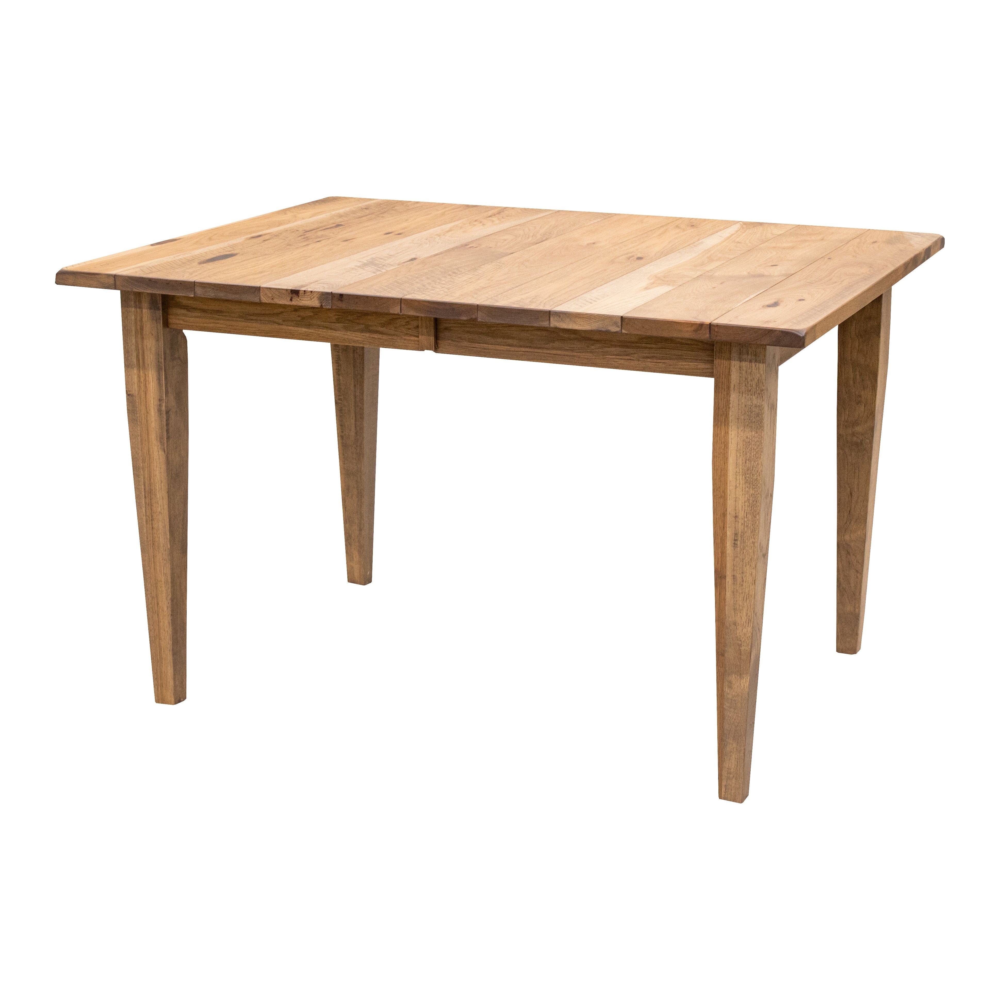 Lakeland Shaker Hickory Wood Small Rectangle Kitchen Table | WB