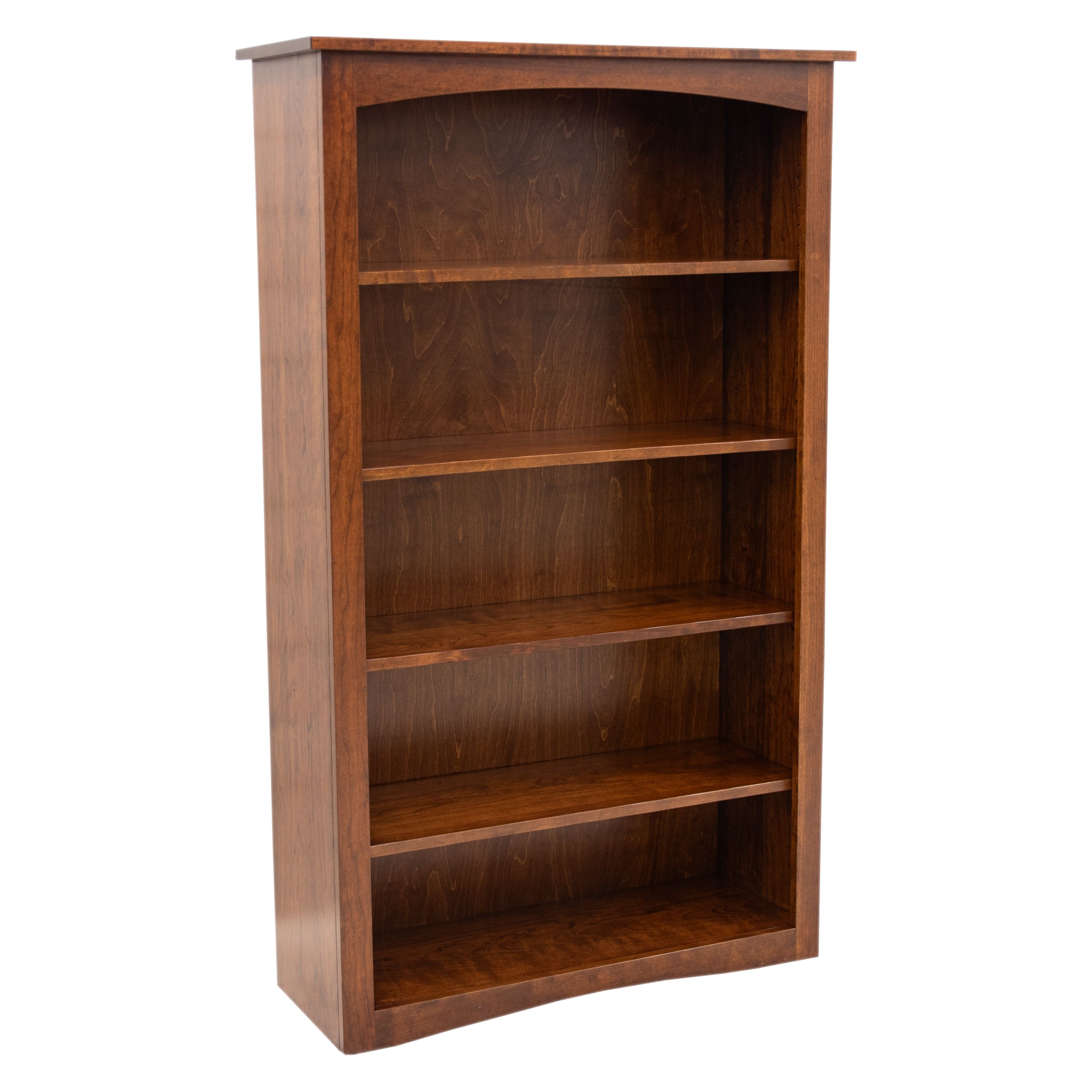 Shaker Solid Wood Bookcase, 60"