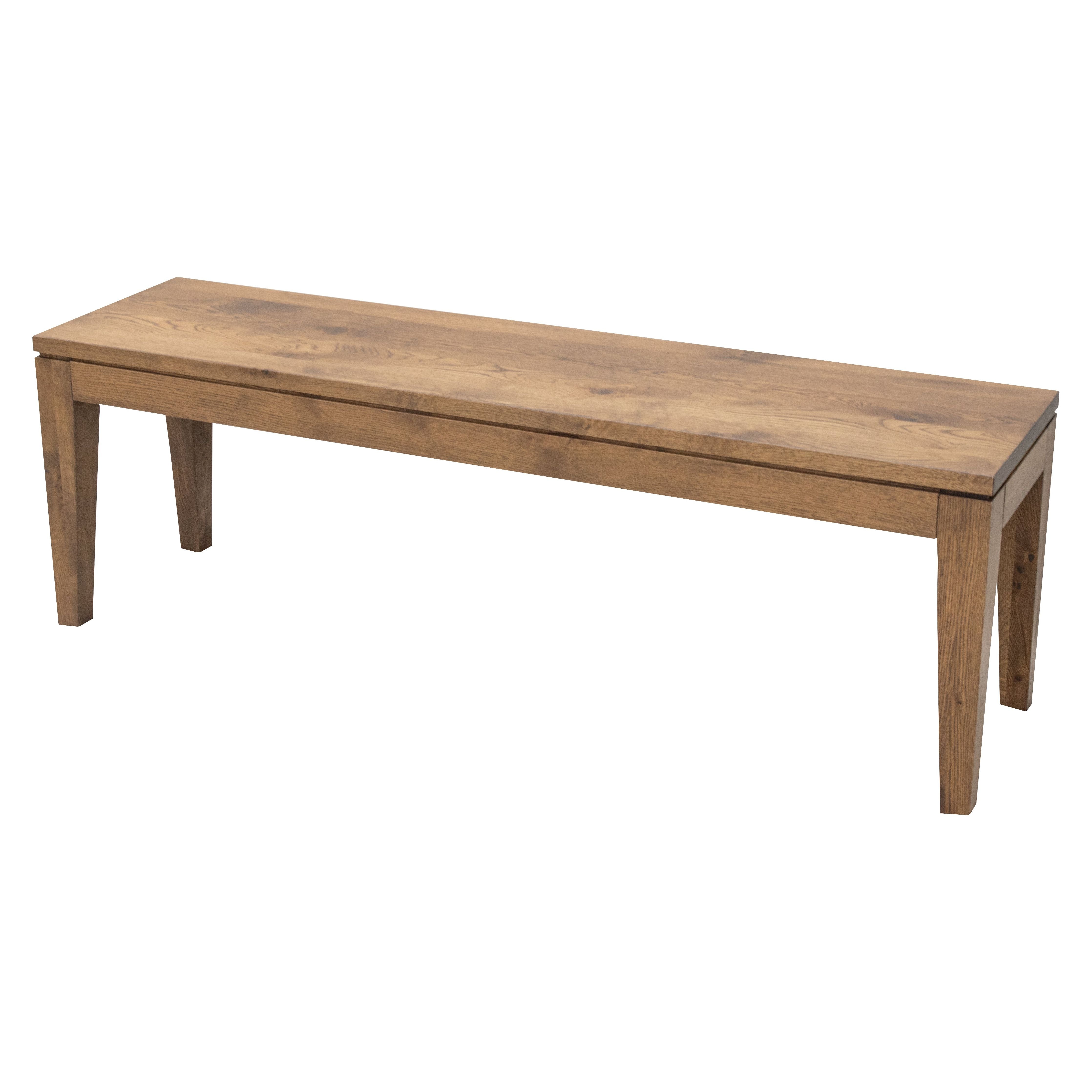 Monroe Mid Century Modern Hickory Dining Table Set for 6-10