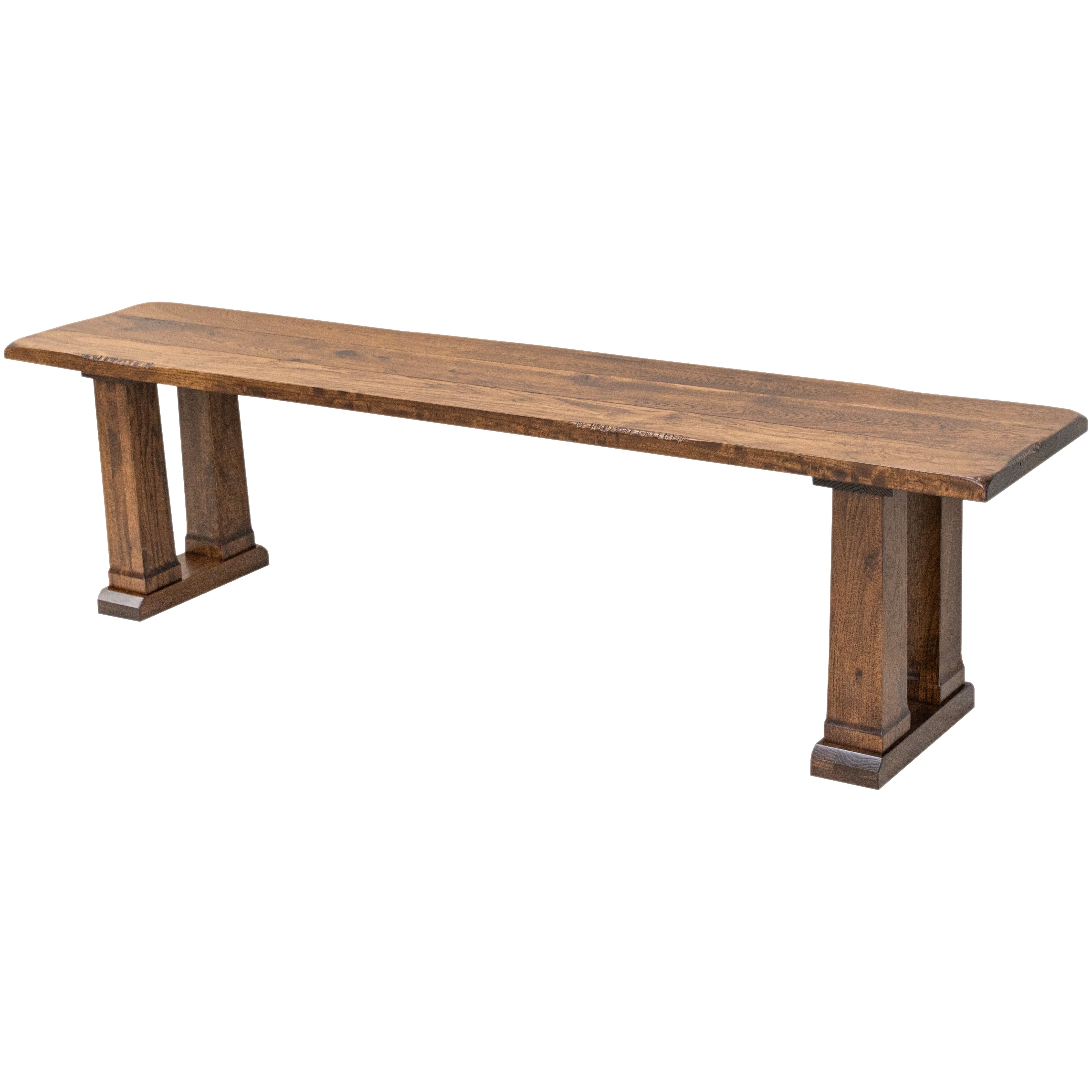 Rowan Hickory Wood Dining Bench | ASB