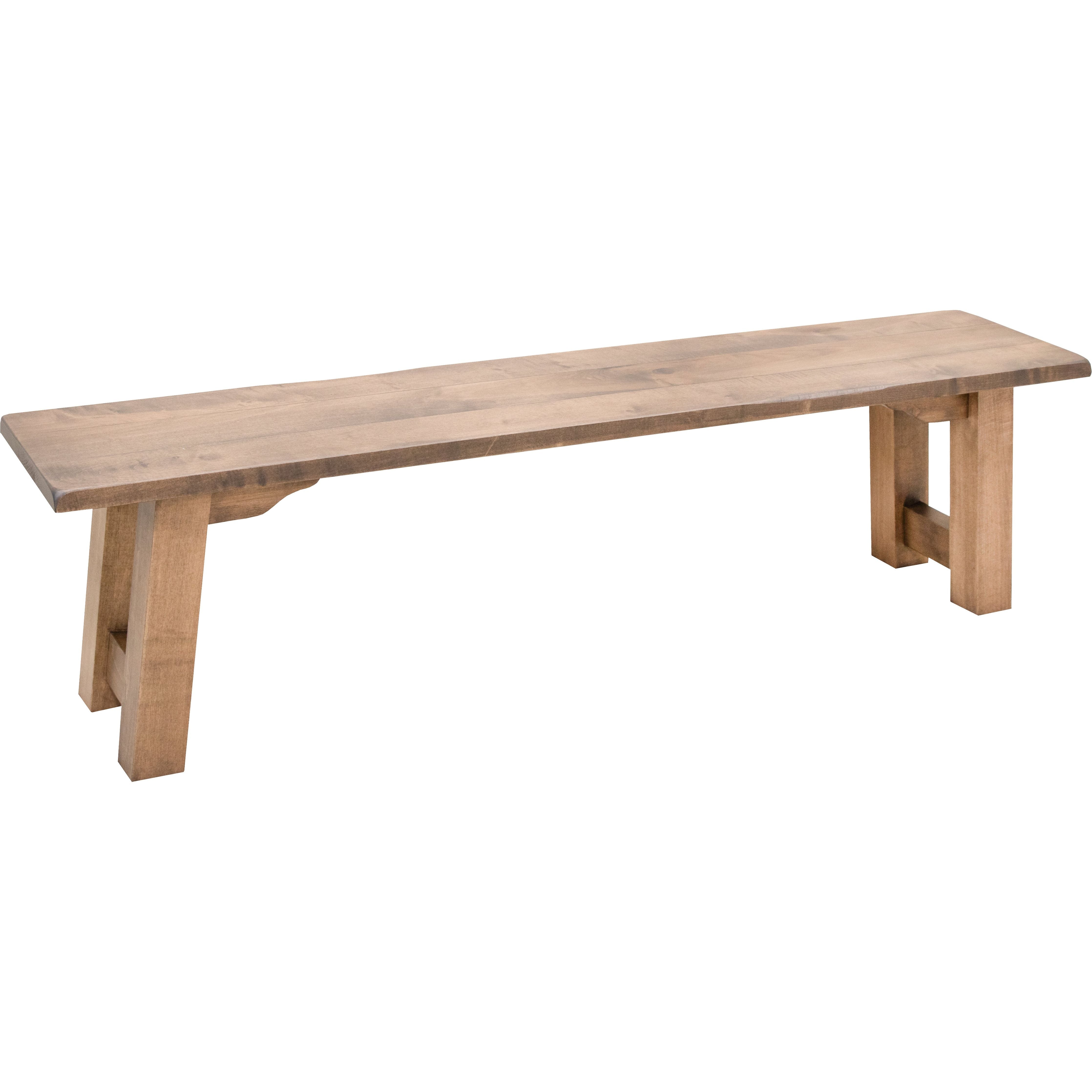 Settler's Maple Wood Dining Bench | WB