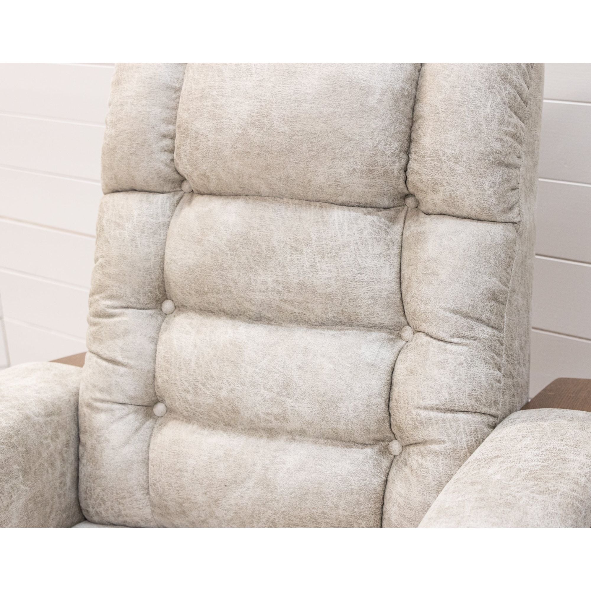 Craftsman Mission Wallhugger Recliner with Wood Arms | 4-148