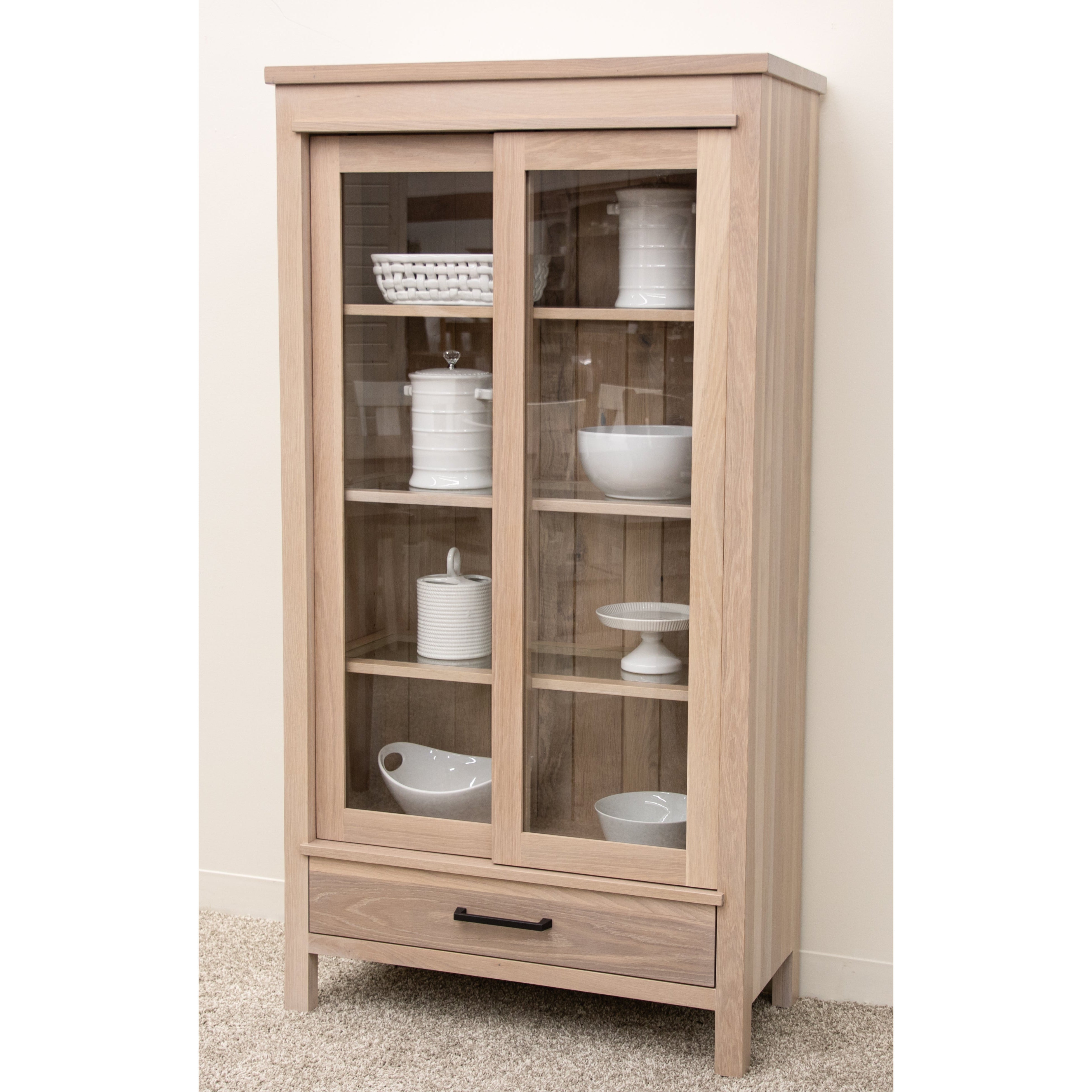 Aberdeen Glass Display Curio Cabinet