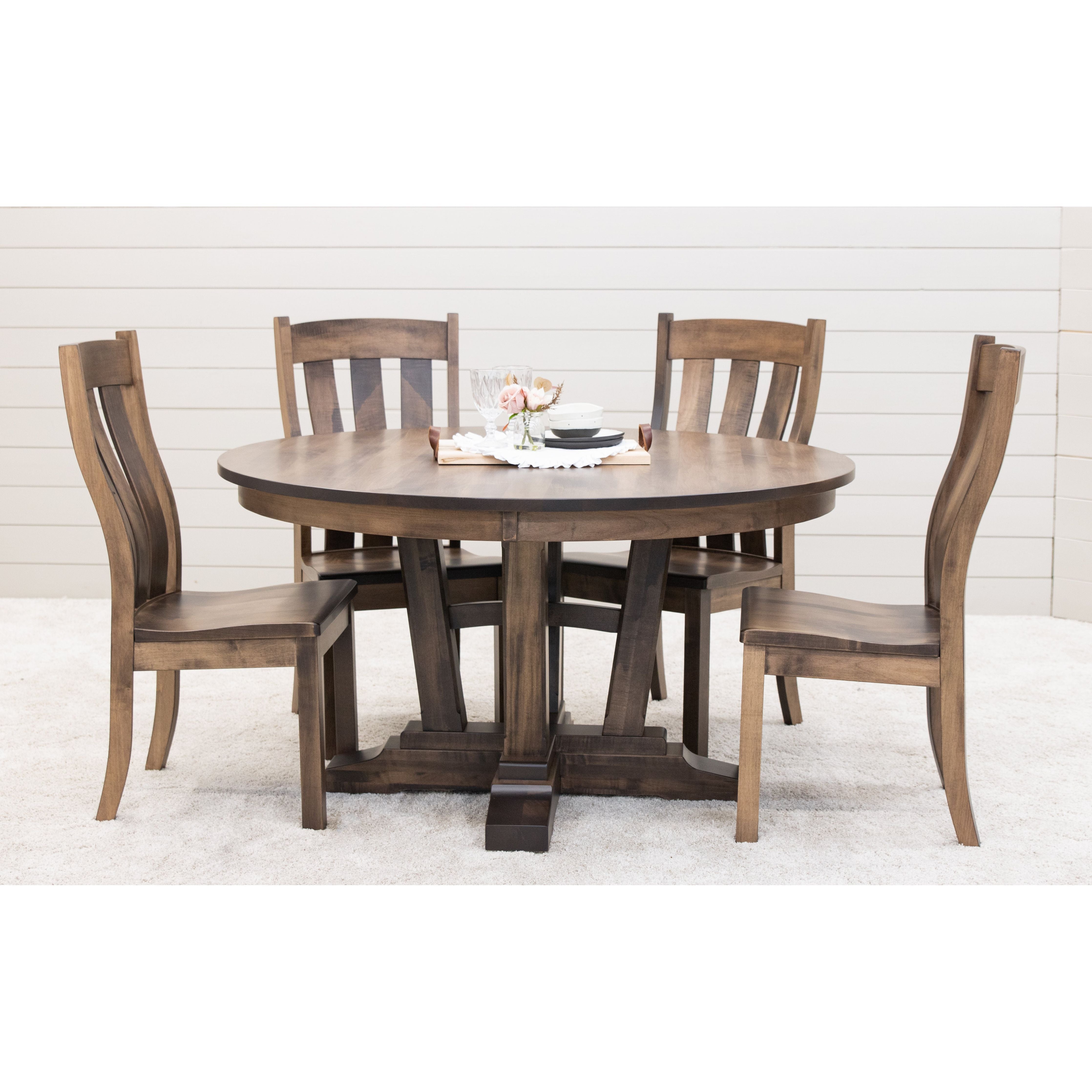 Logan Maple Wood Side Dining Chair | CO