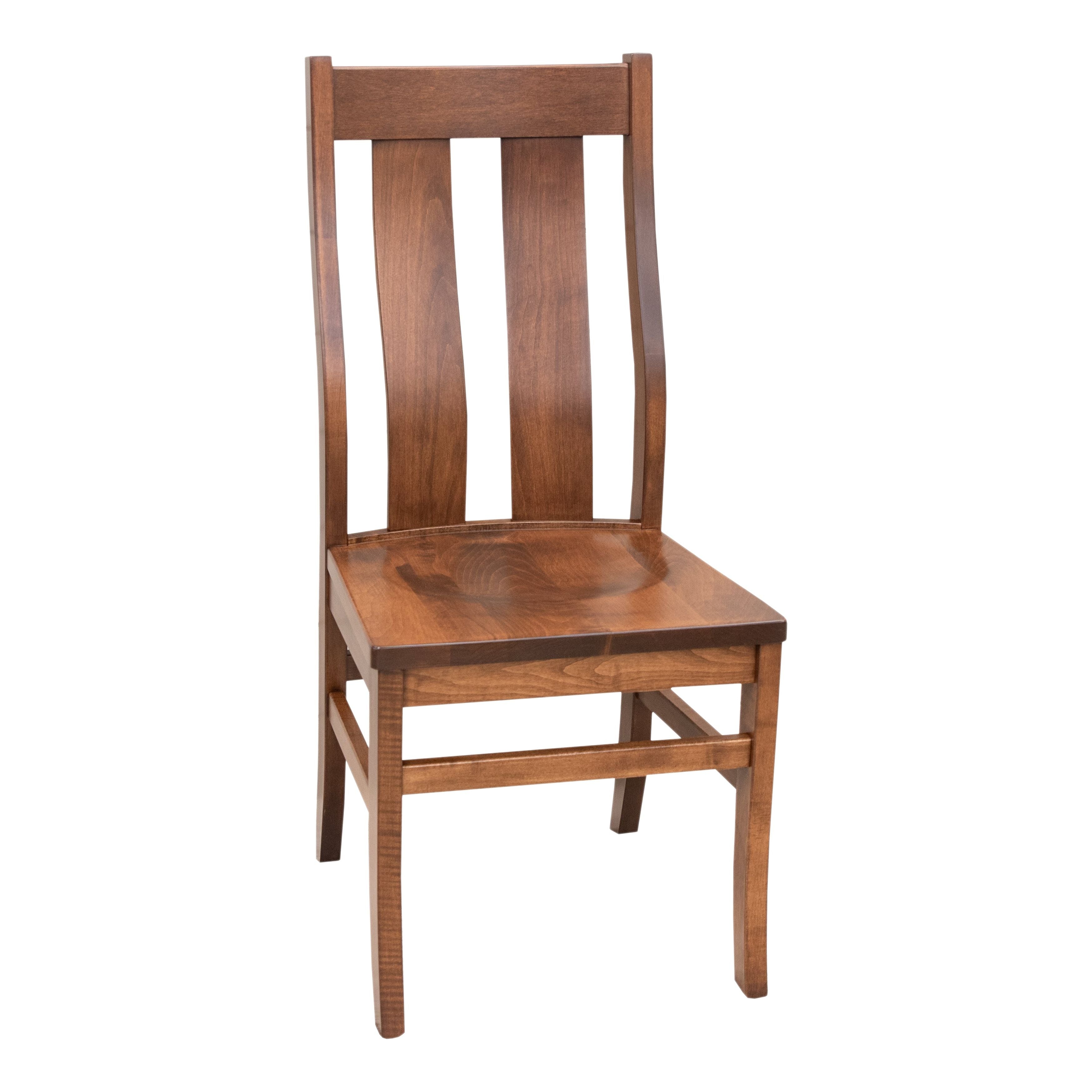 Arlington Straight Top Maple Wood Side Dining Chair | BOS