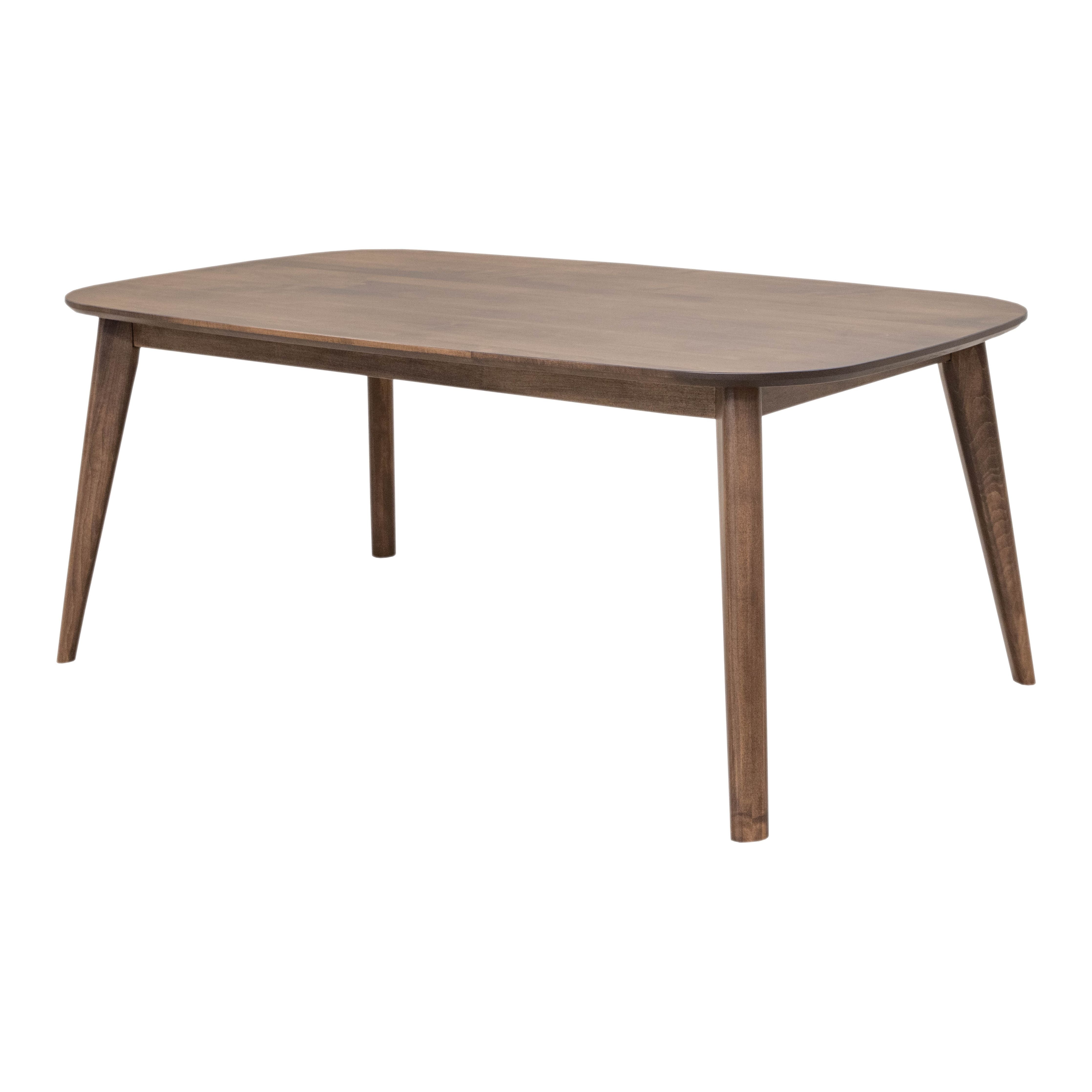 Astoria Mid Century Maple Wood Extending Dining Table | CO