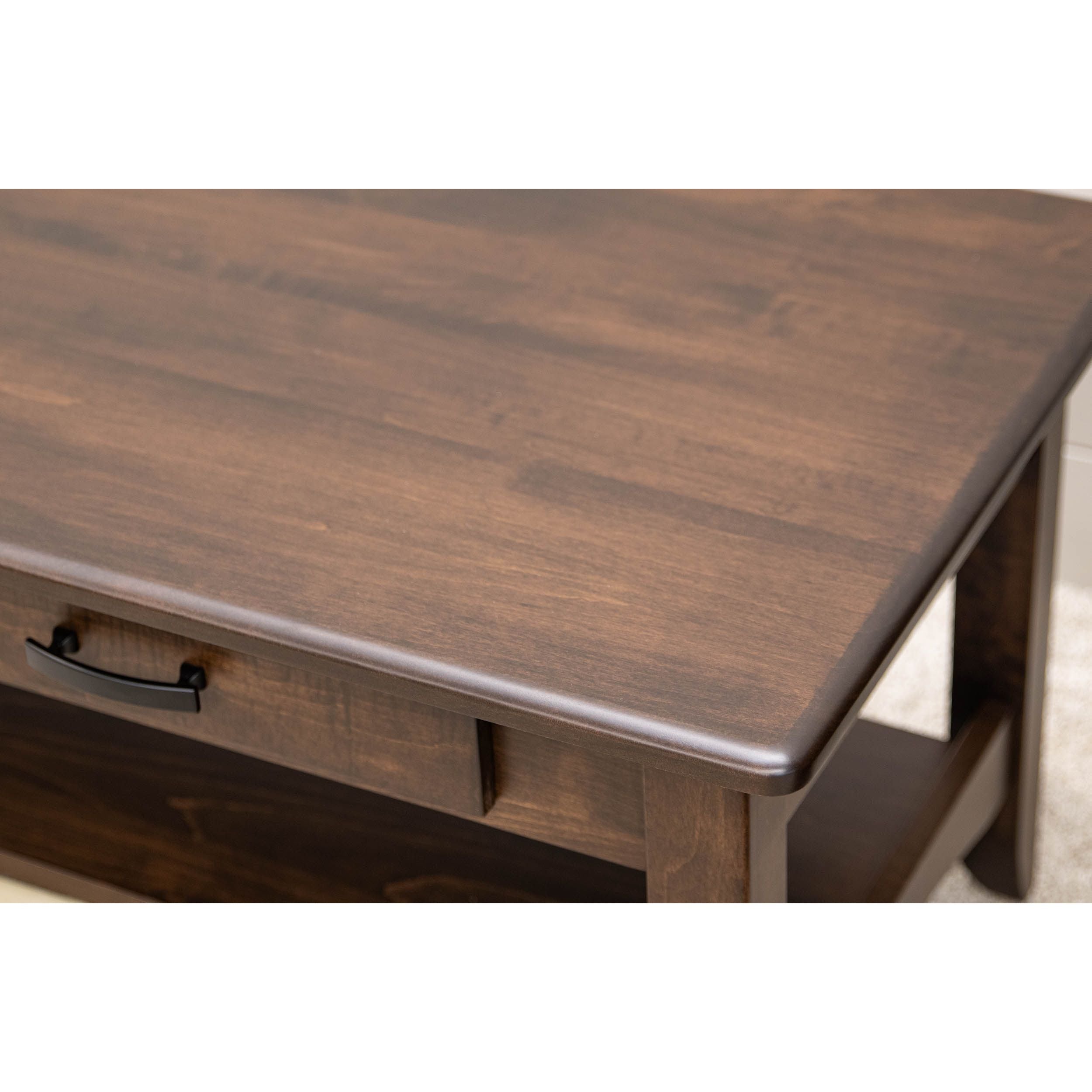 Austin Maple Wood Rectangle Open Coffee Table | BV