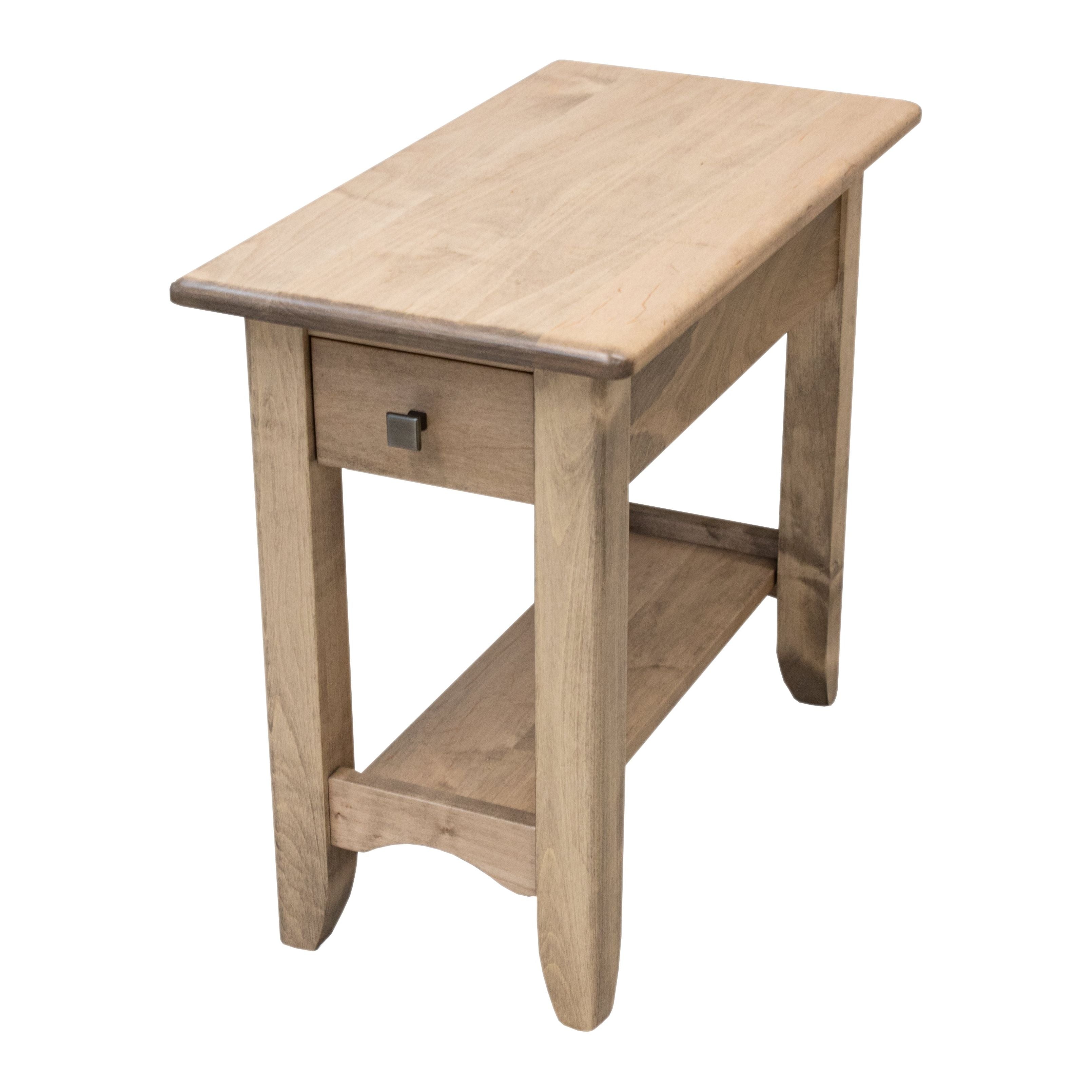 Austin Maple Wood Small Rectangle Open End Table | DS