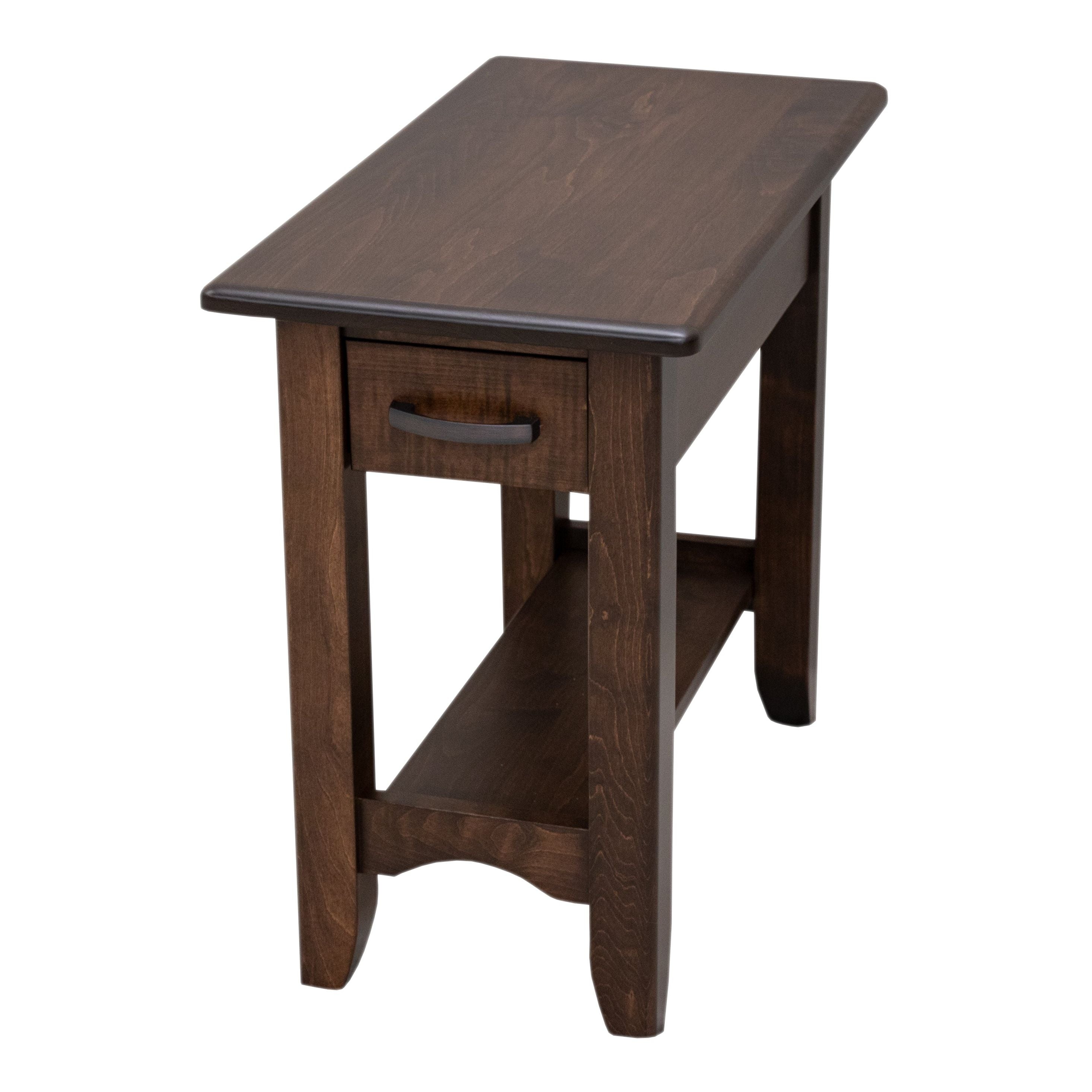 Austin Maple Wood Small Rectangle Open End Table | BV