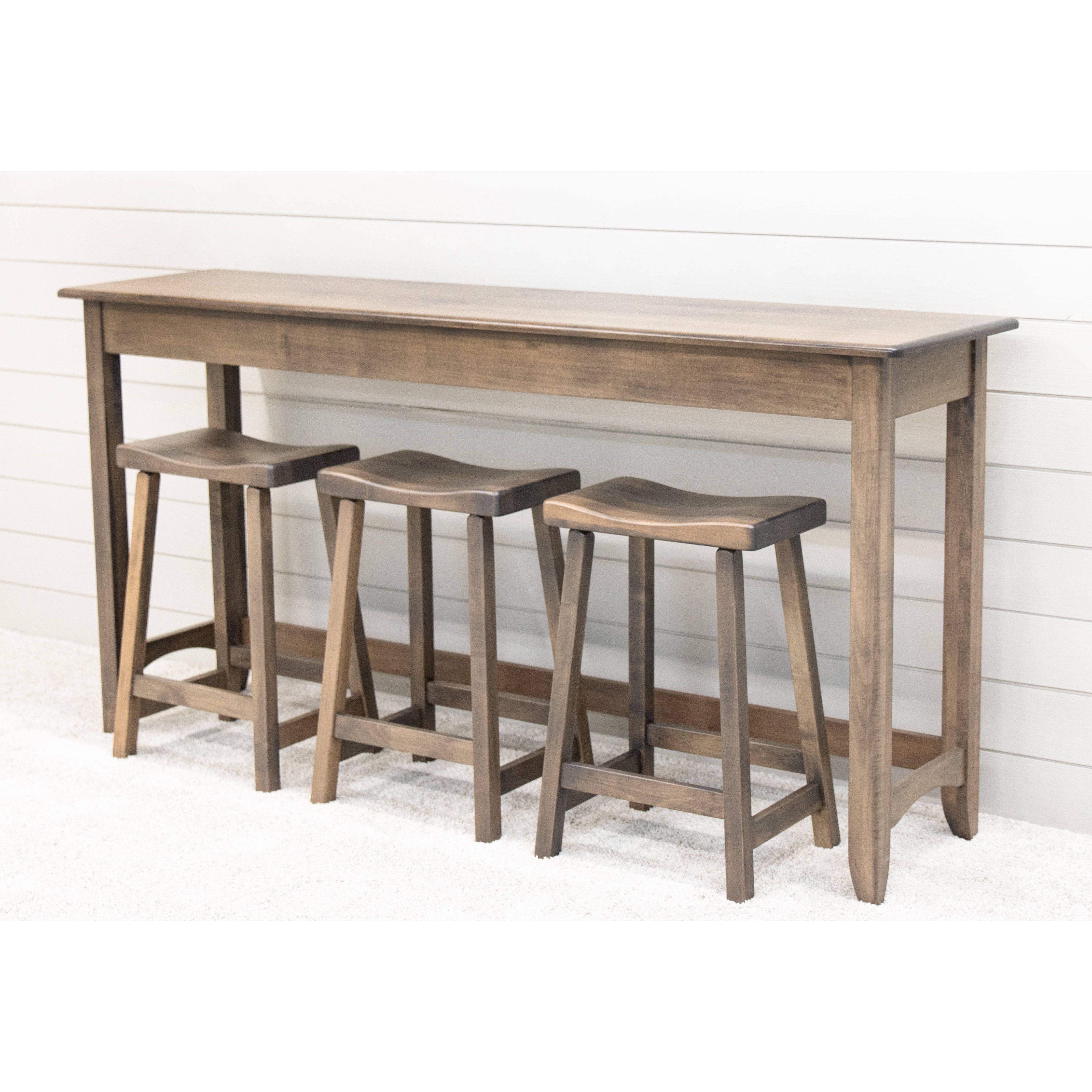 Austin Maple Wood Sofa Bar Table | SP