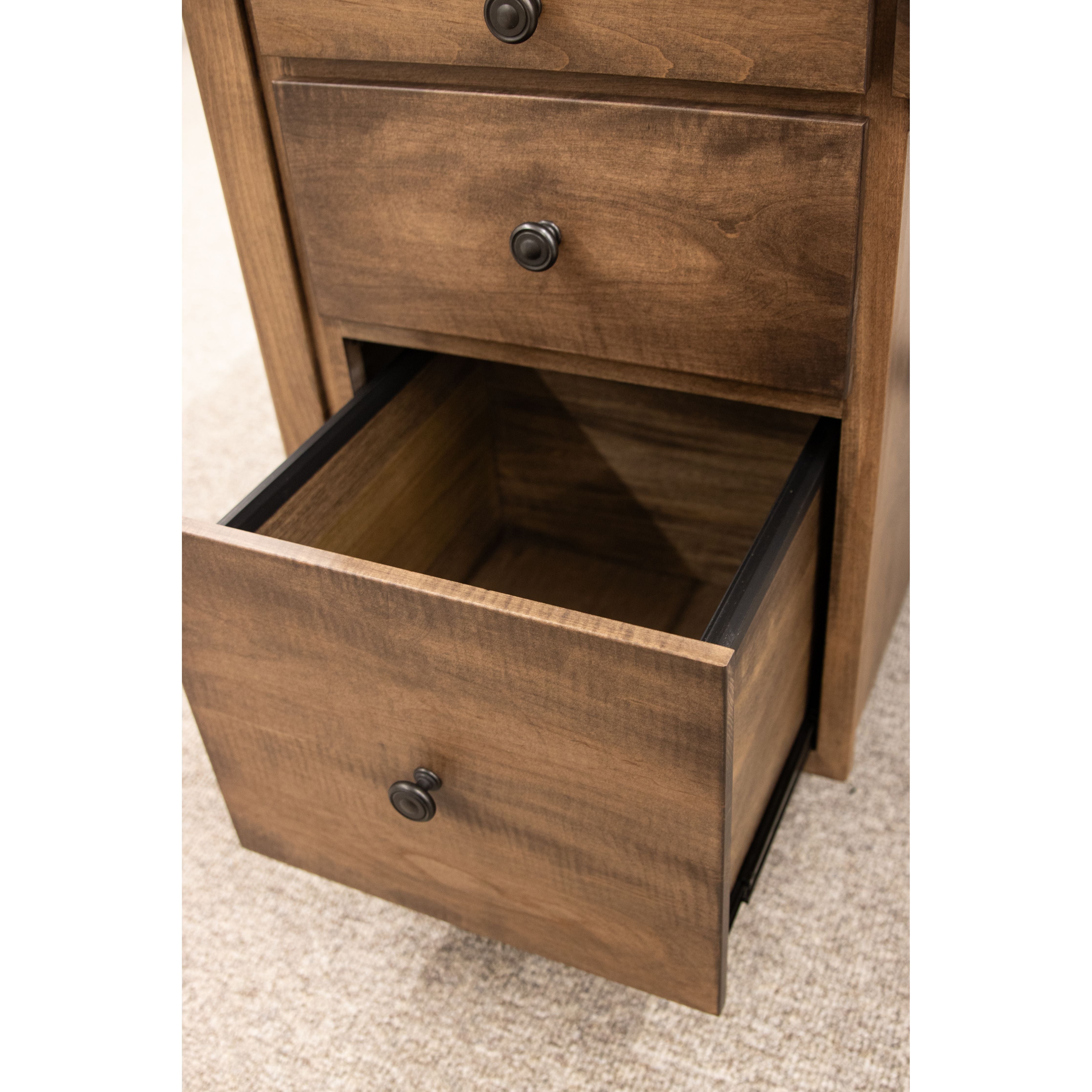 Austin Small Hickory Wood Desk | MC