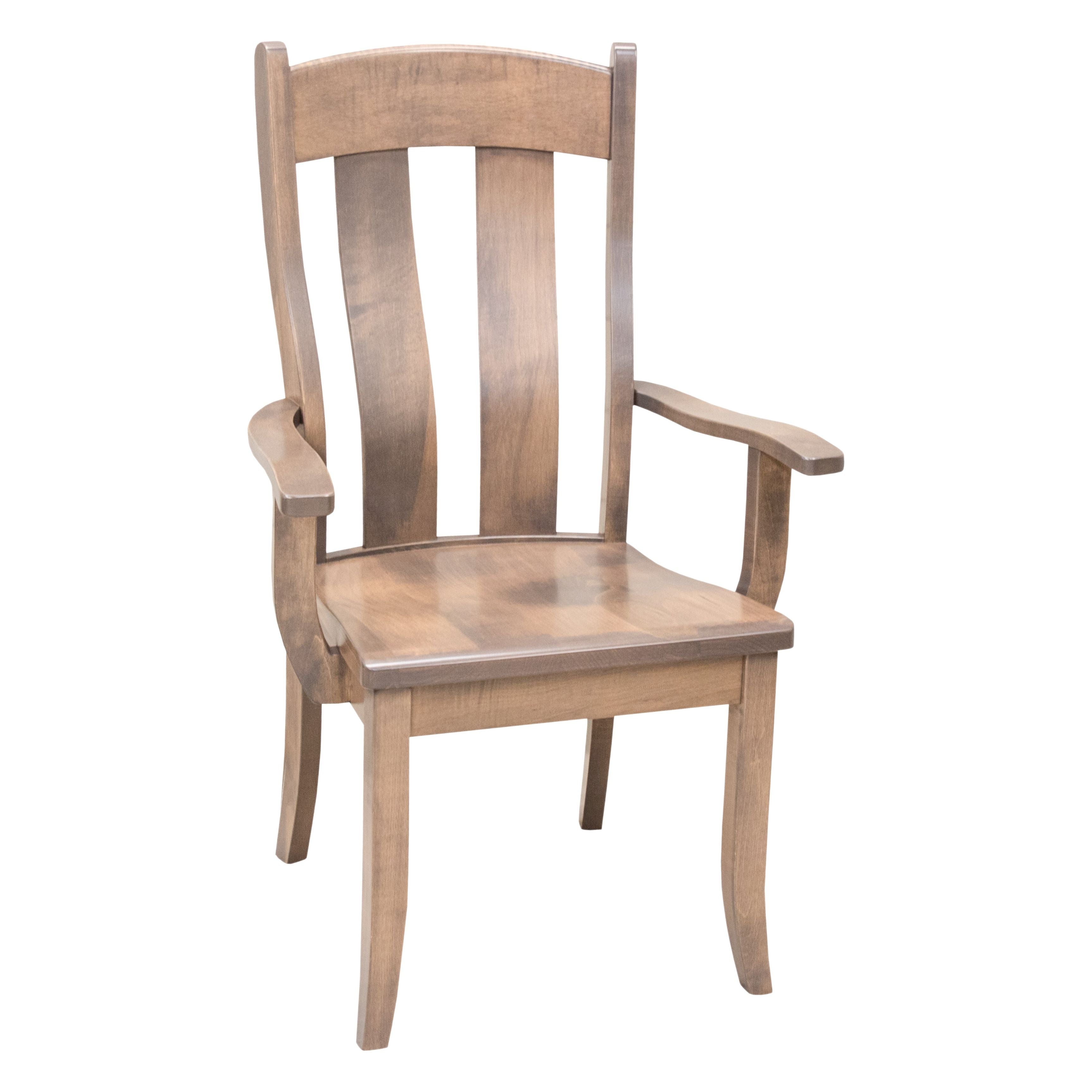 Austin Maple Wood Arm Dining Chair | WB