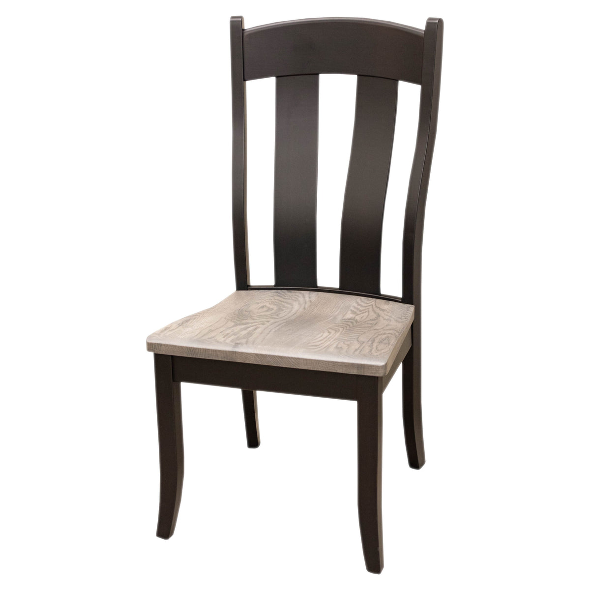Austin Black & Wood Side Dining Chair | M-DK&RWO-GRB