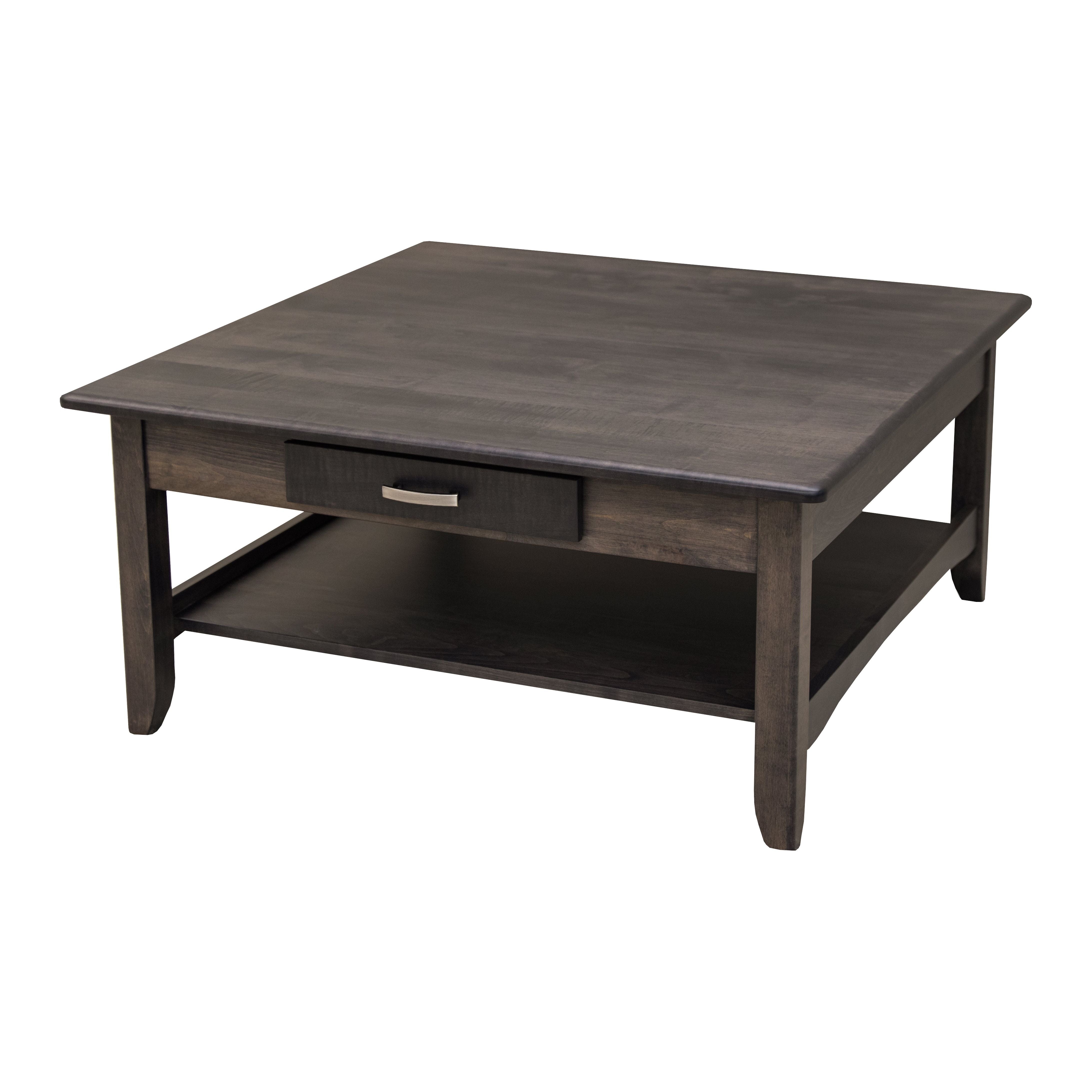 Austin Maple Wood Square Open Coffee Table | DK