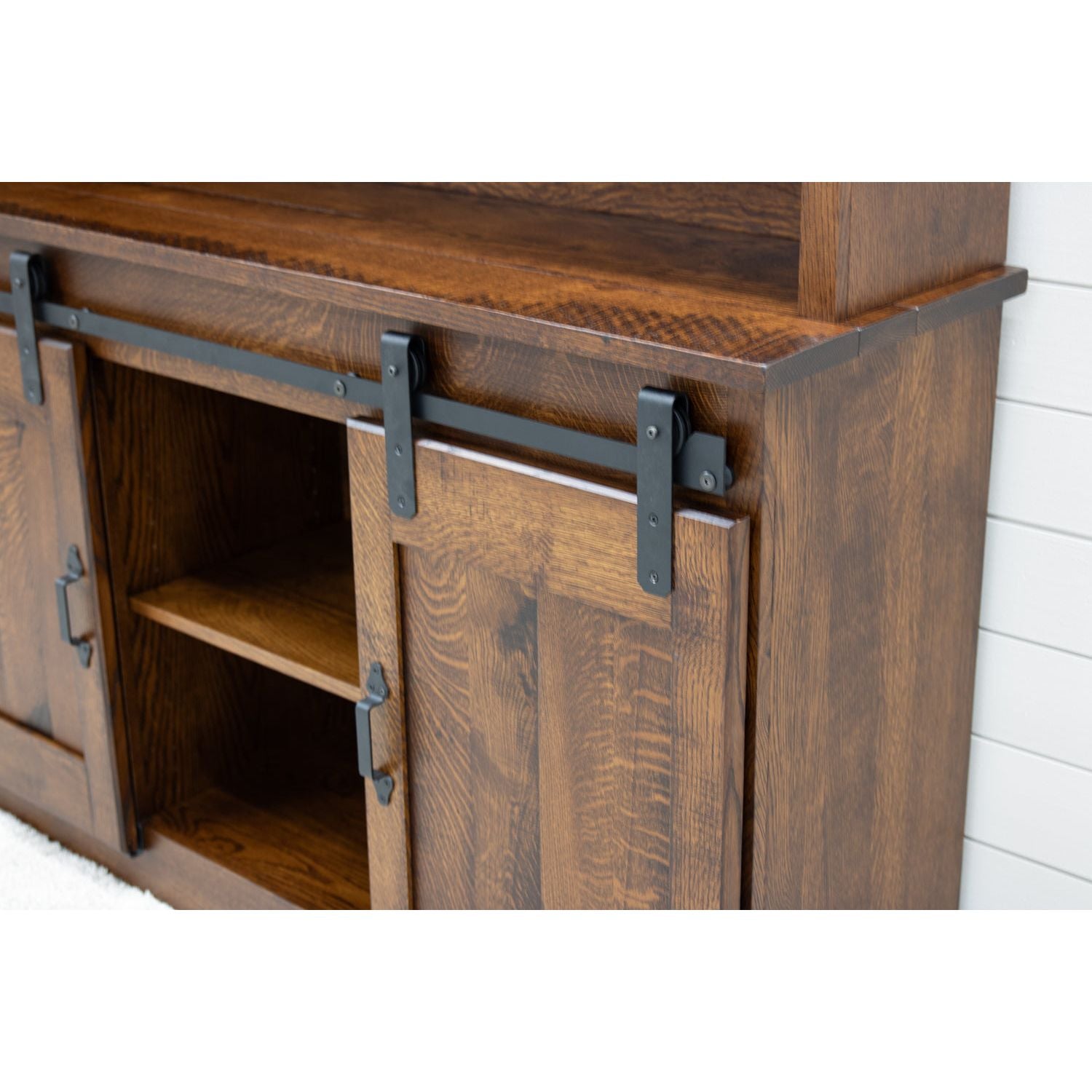 Barn Door Wine Hutch