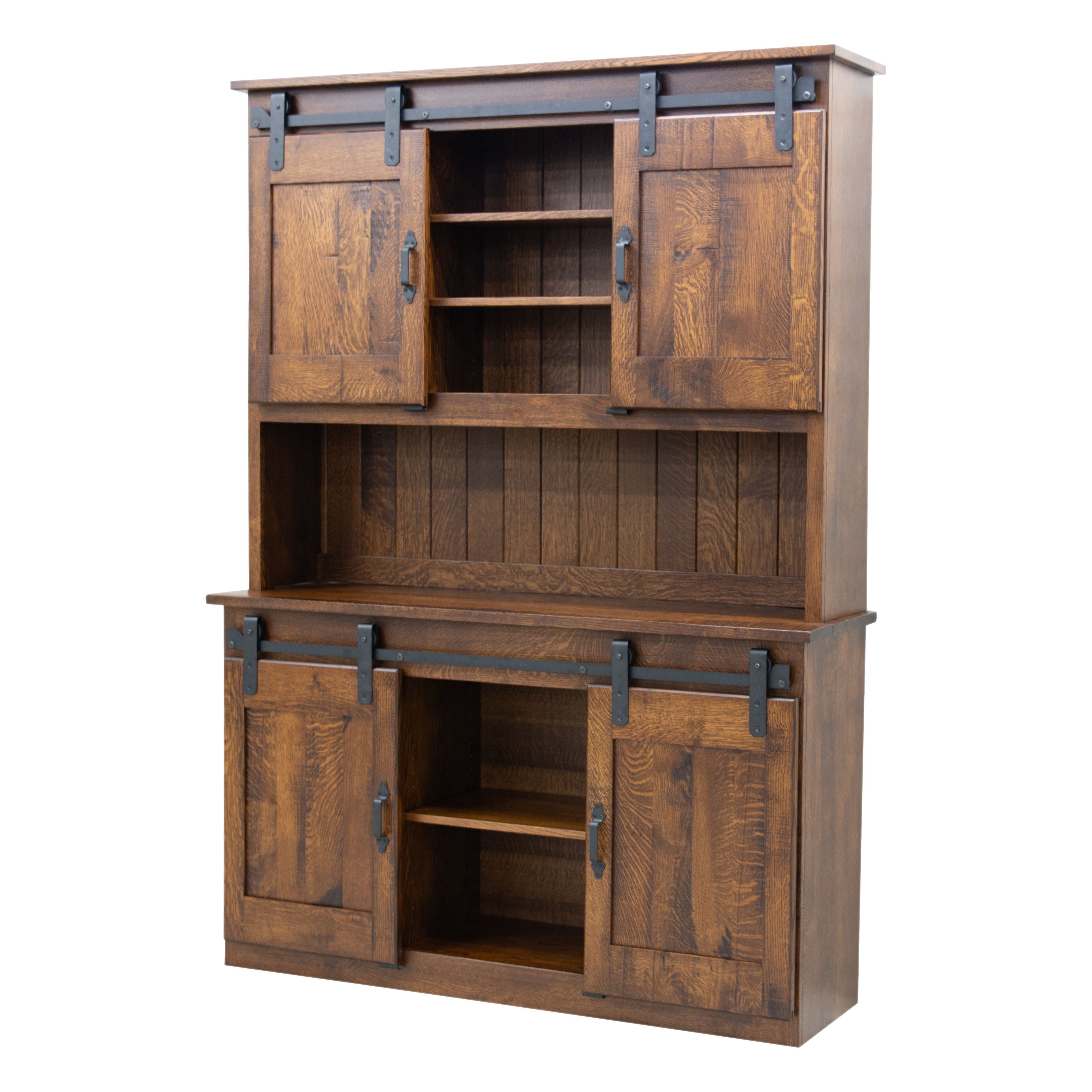 Barn Door Wine Hutch