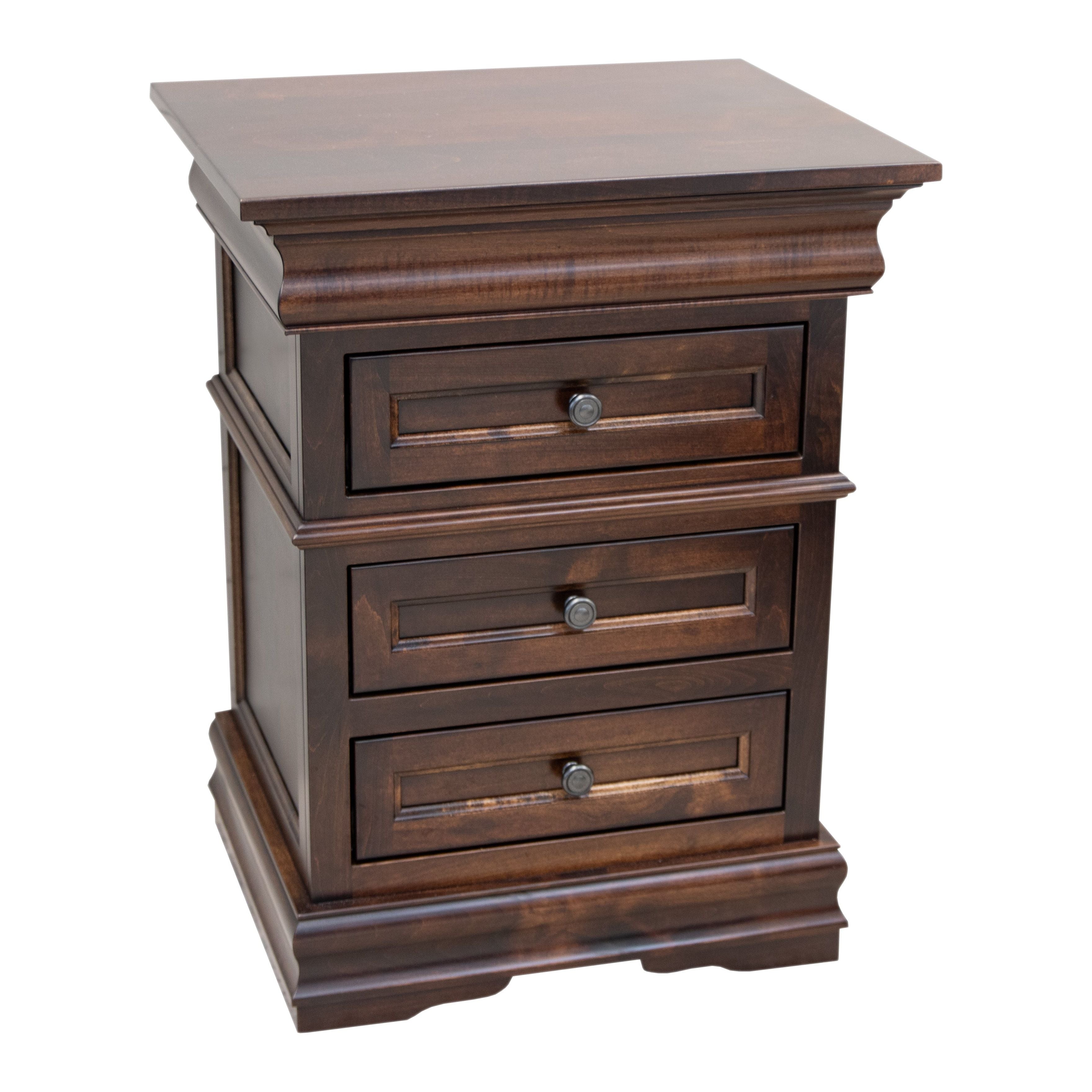 Belmont 3-Drawer Nightstand