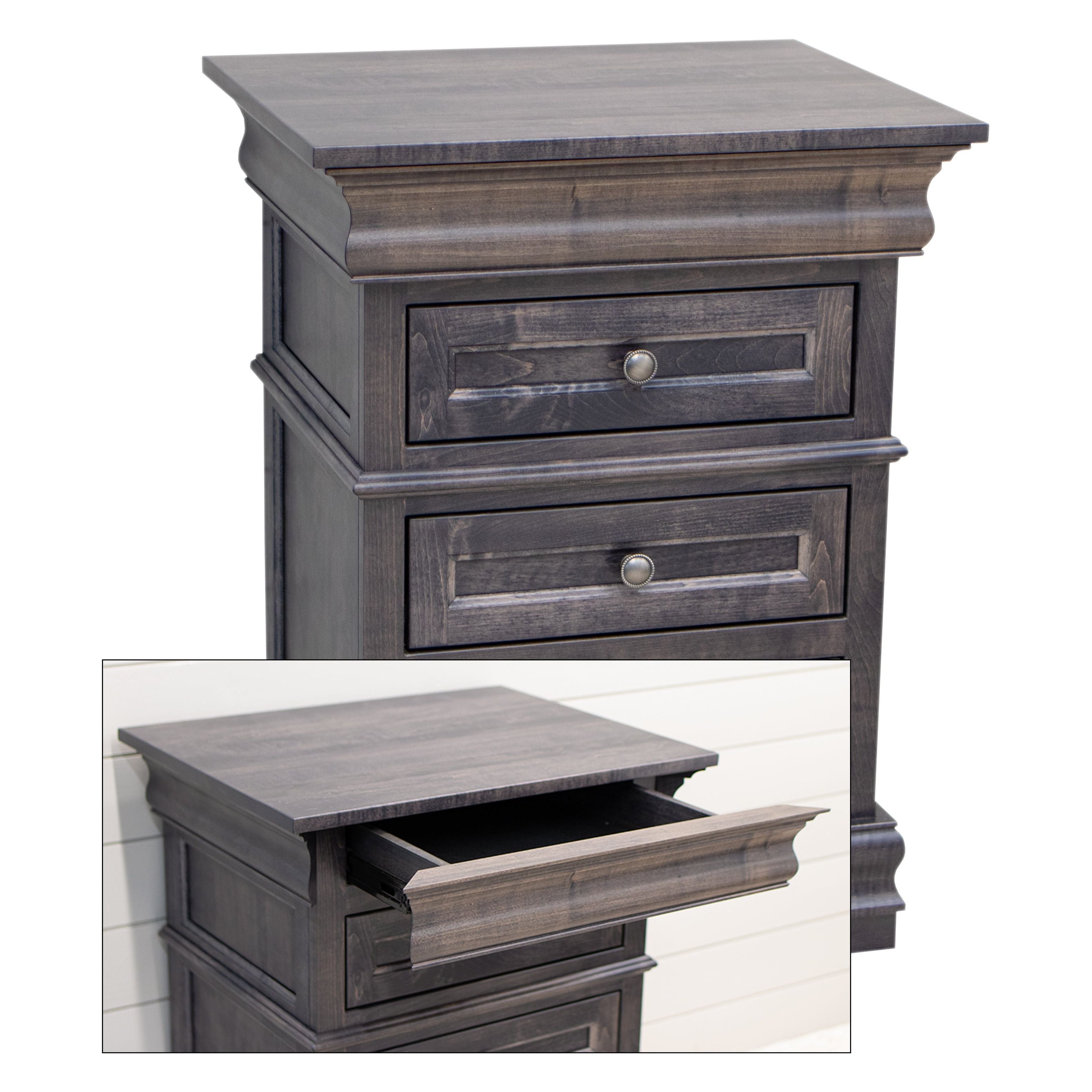 Belmont 3-Drawer Nightstand