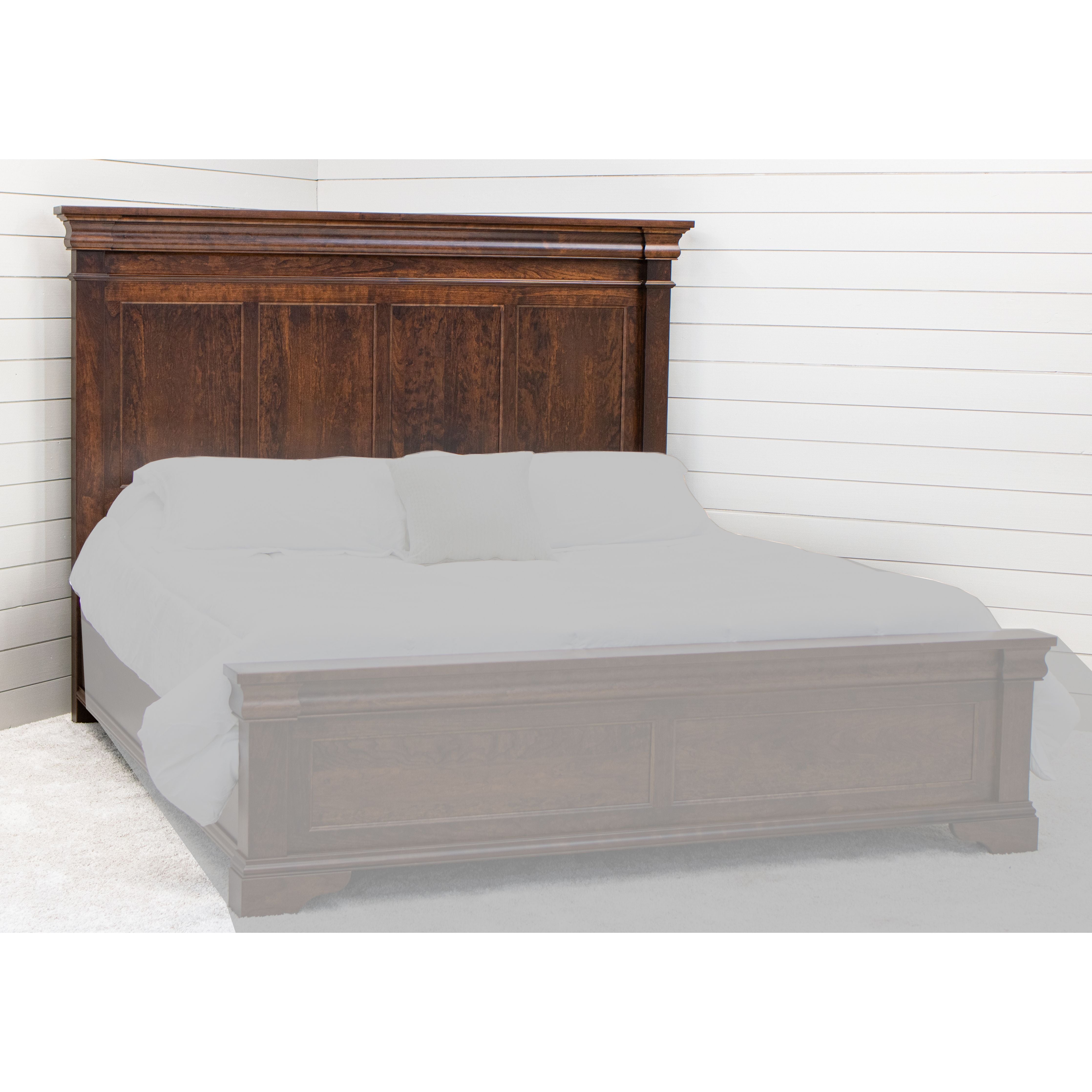 Belmont Queen Cherry Wood Storage Platform Bed | ASB