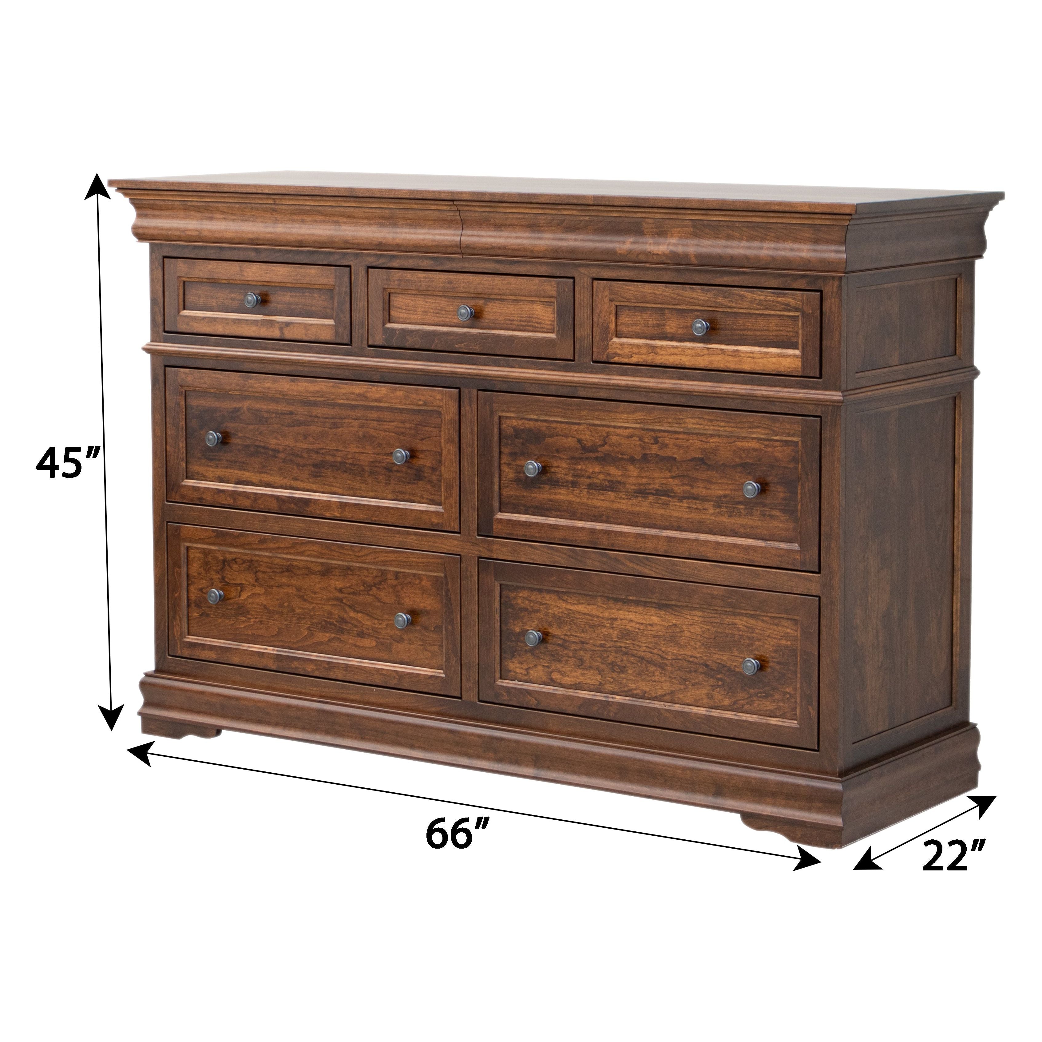 Belmont 7-Drawer Tall Dresser