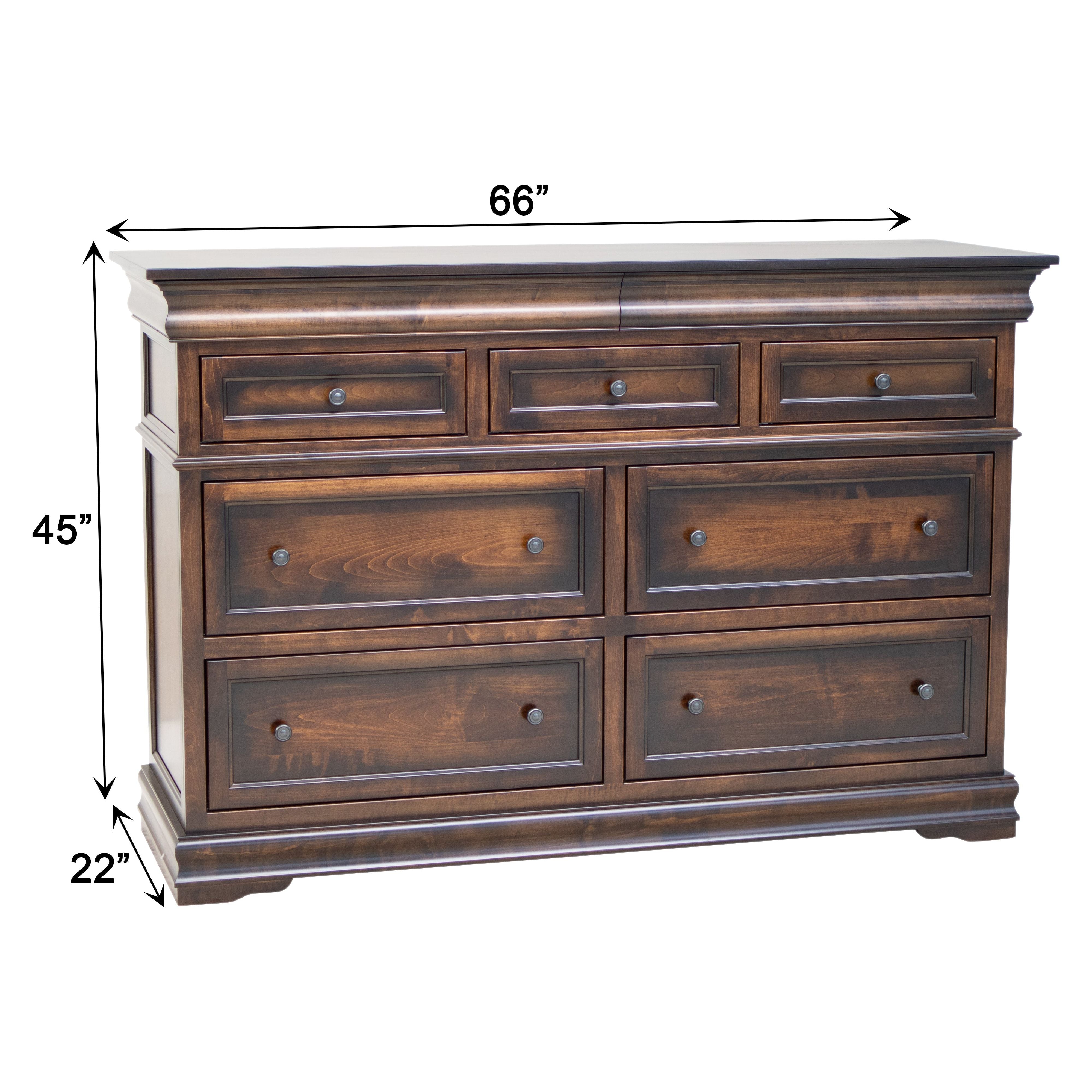 Belmont 7-Drawer Tall Dresser