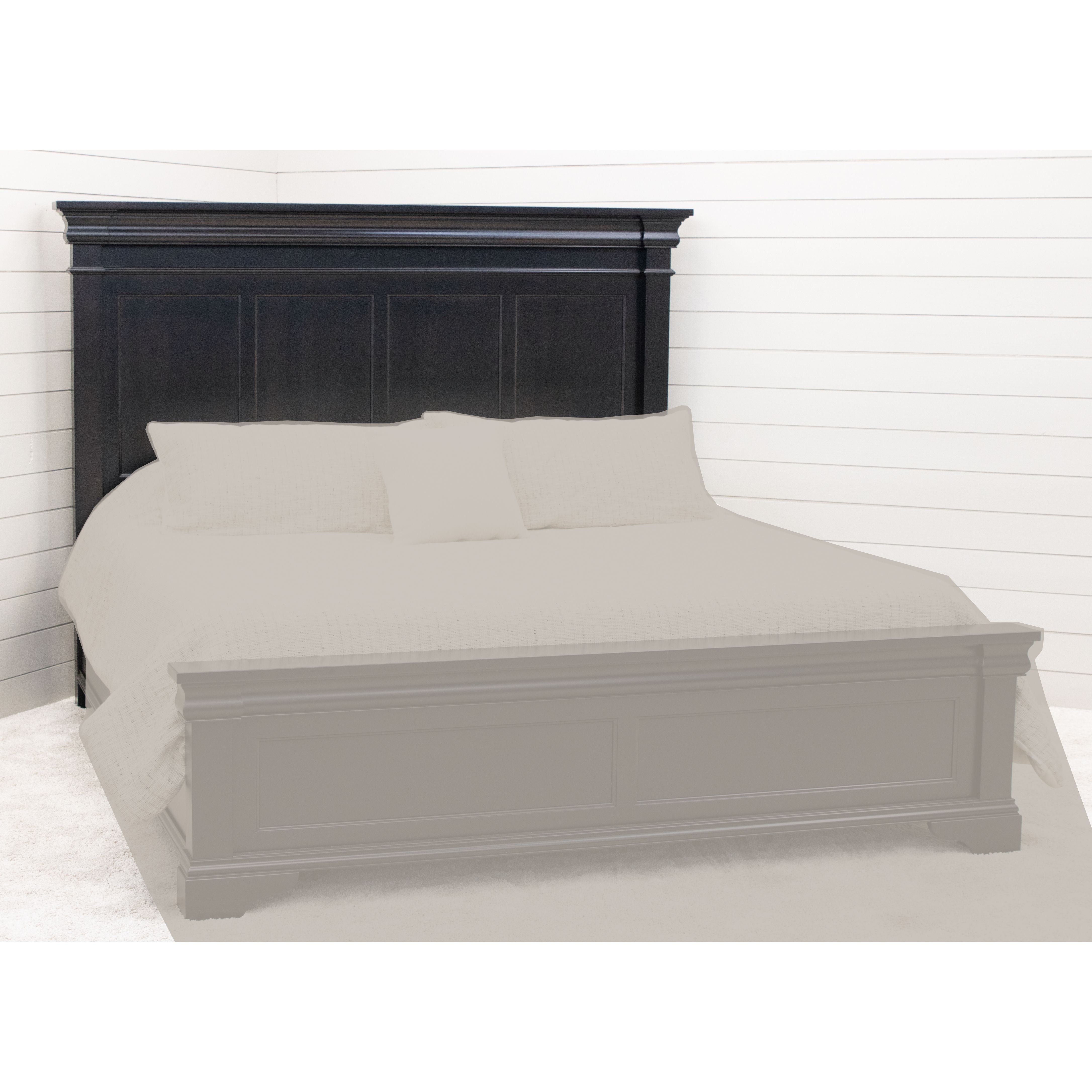 Belmont California King Black Maple Wood Storage Platform Bed | EB