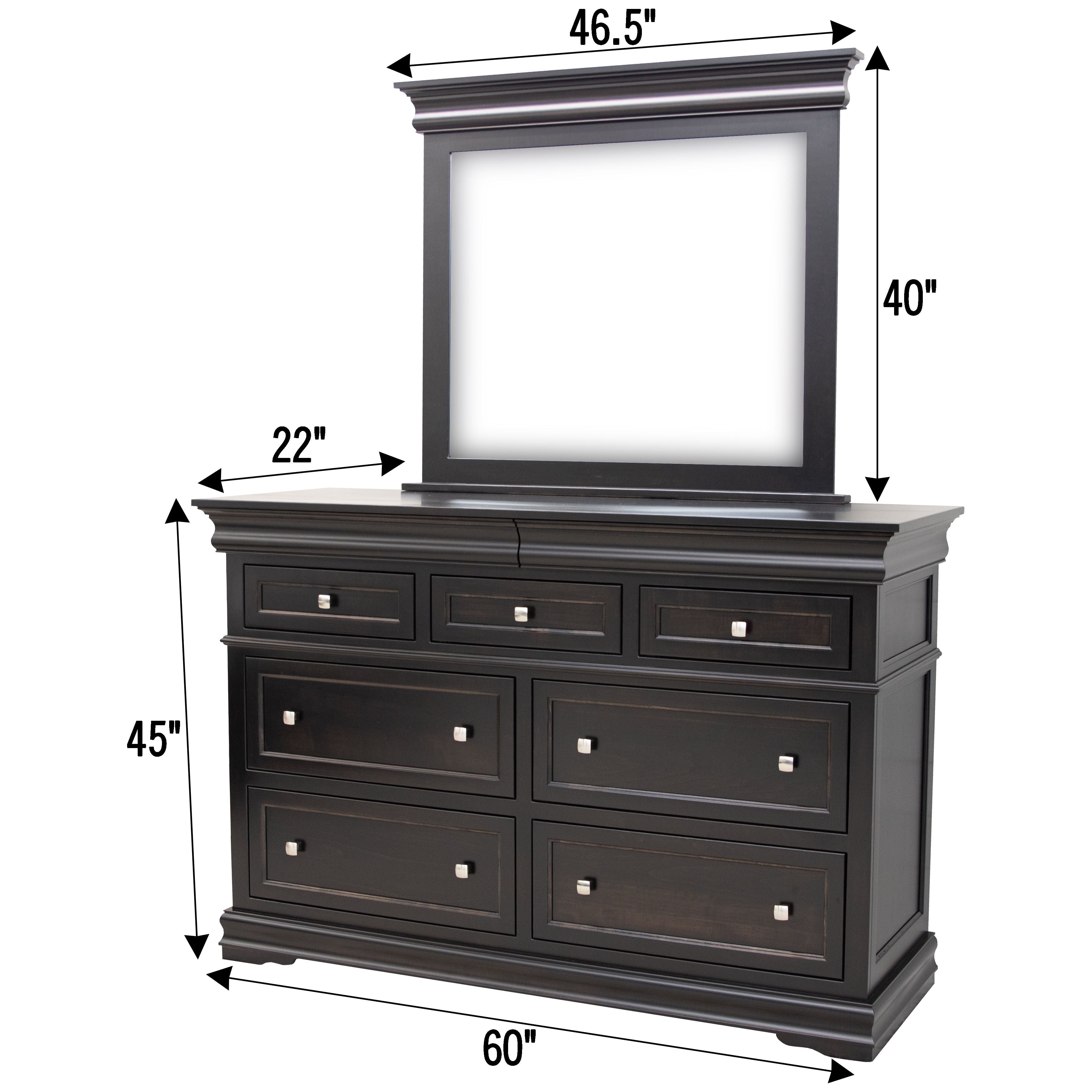 Belmont 7-Drawer Tall Dresser