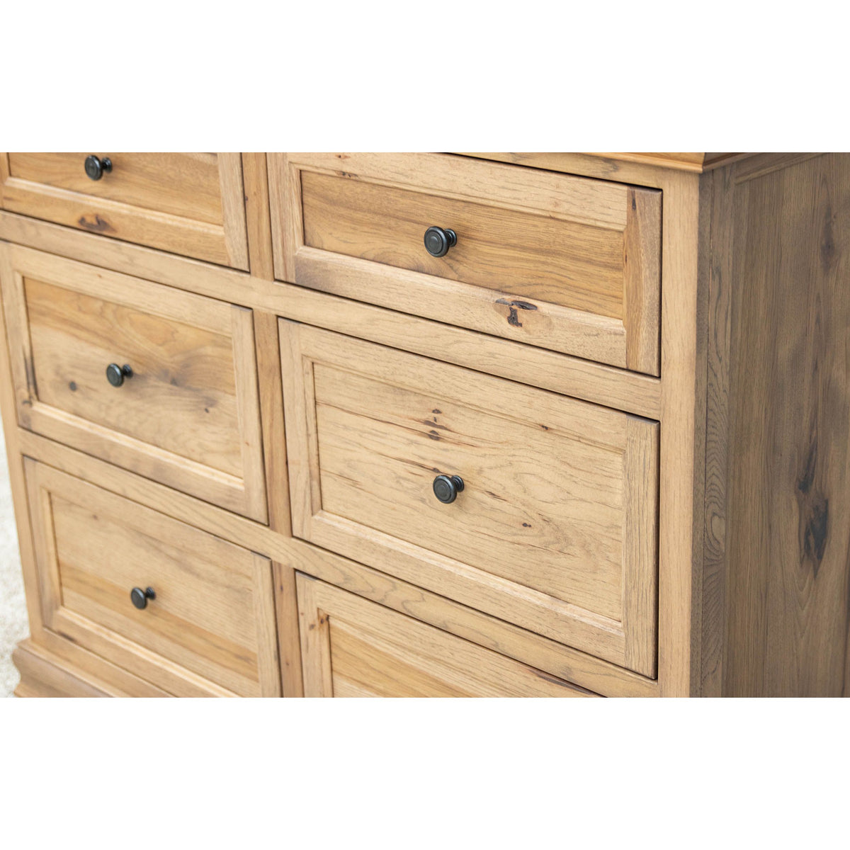 Belmont Hickory Wood Mule Chest Armoire | WB
