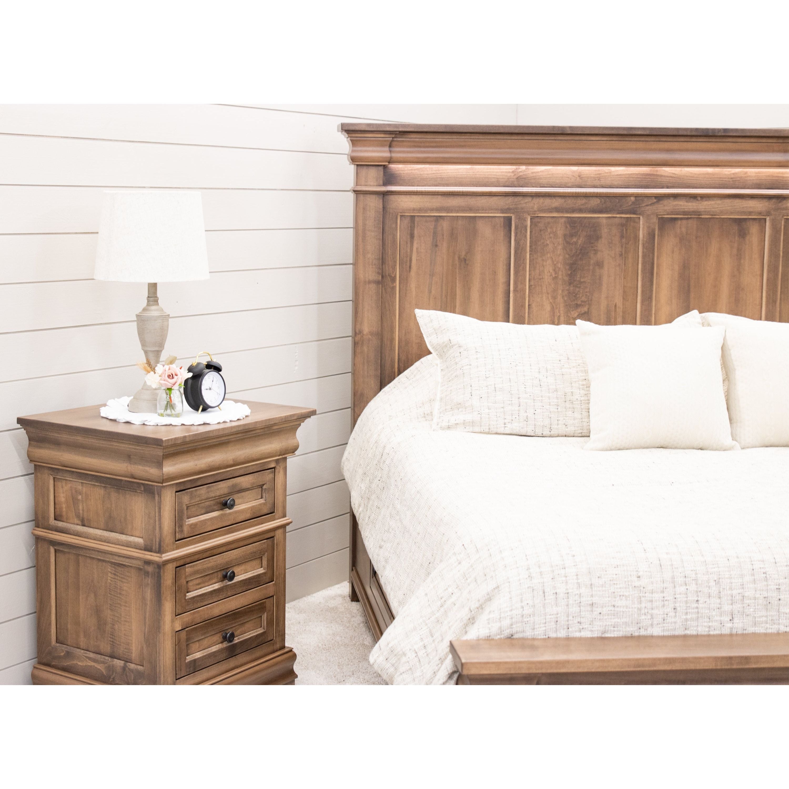 Belmont King Maple Wood Storage Platform Bed | CO