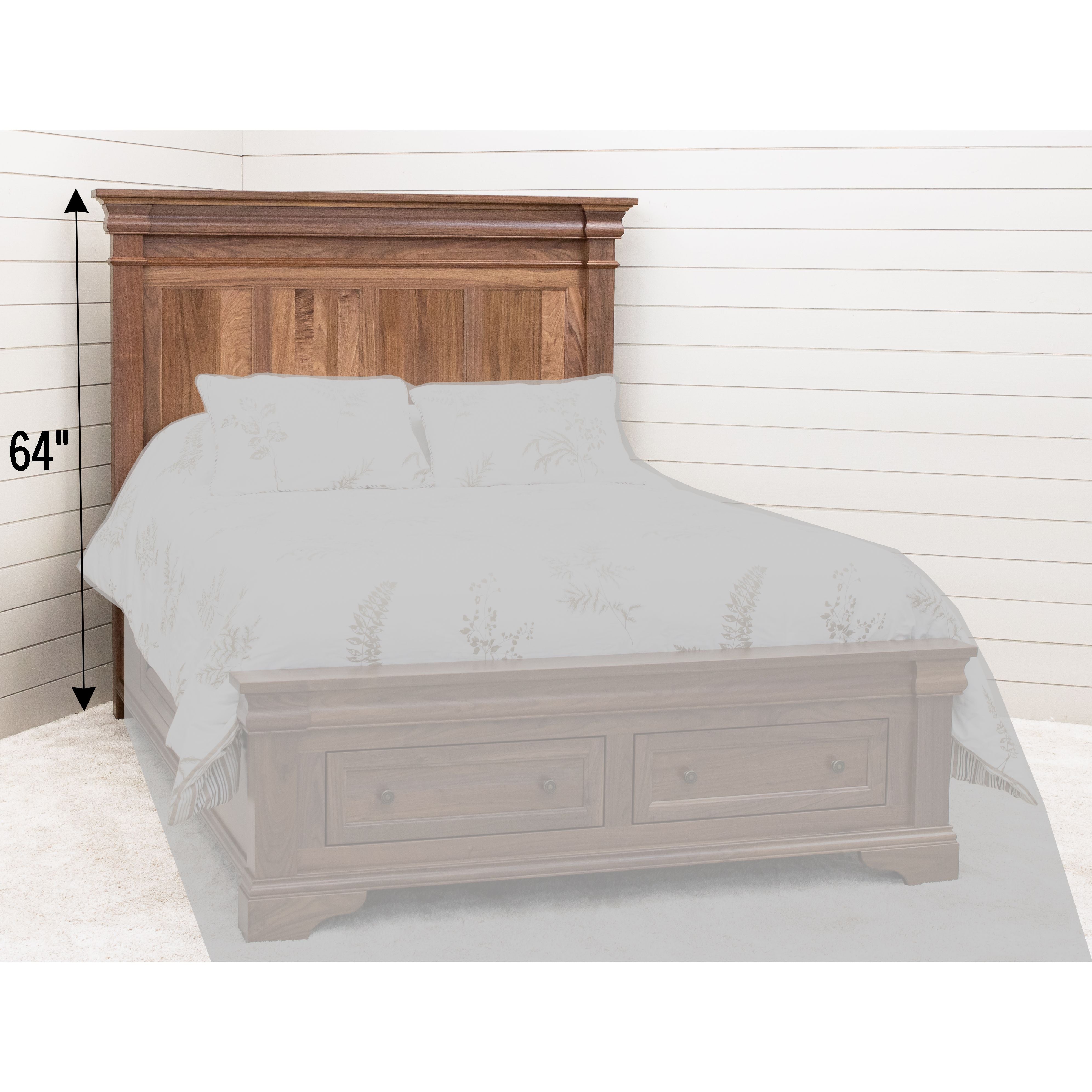 Belmont Solid Wood Headboard Only