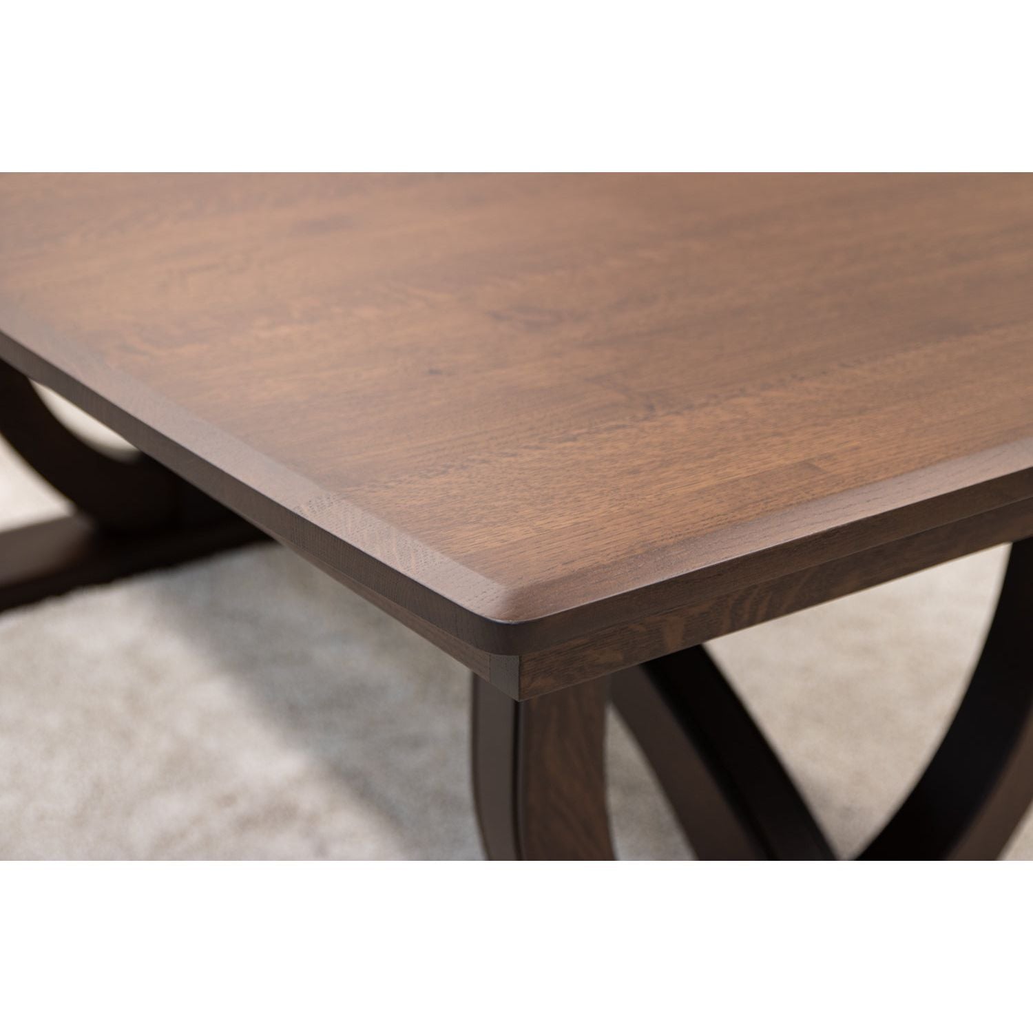 Biltmore Large Quarter Sawn White Oak Wood Extending Amish Dining Table | BV