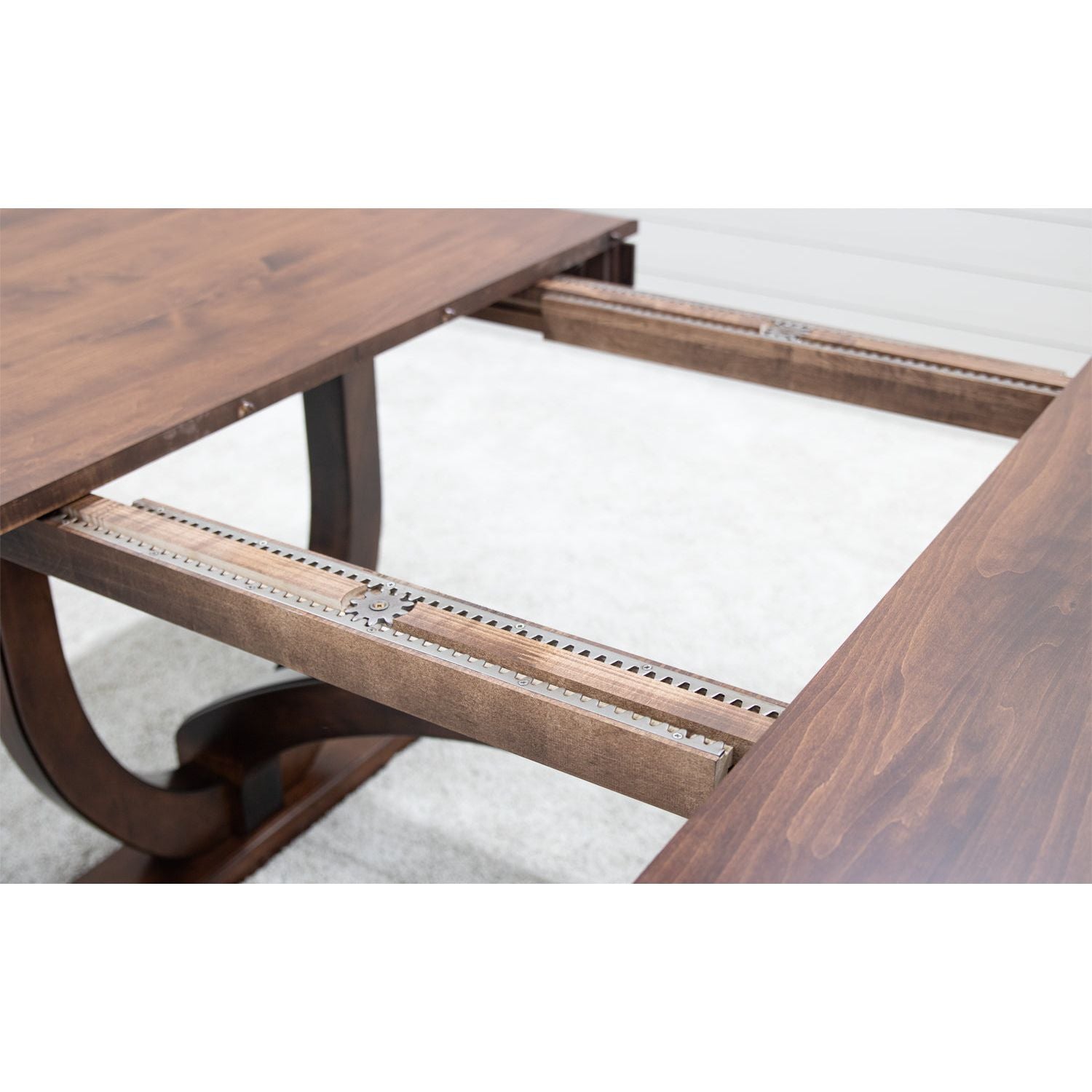 Biltmore Large Maple Wood Extending Amish Dining Table | RT